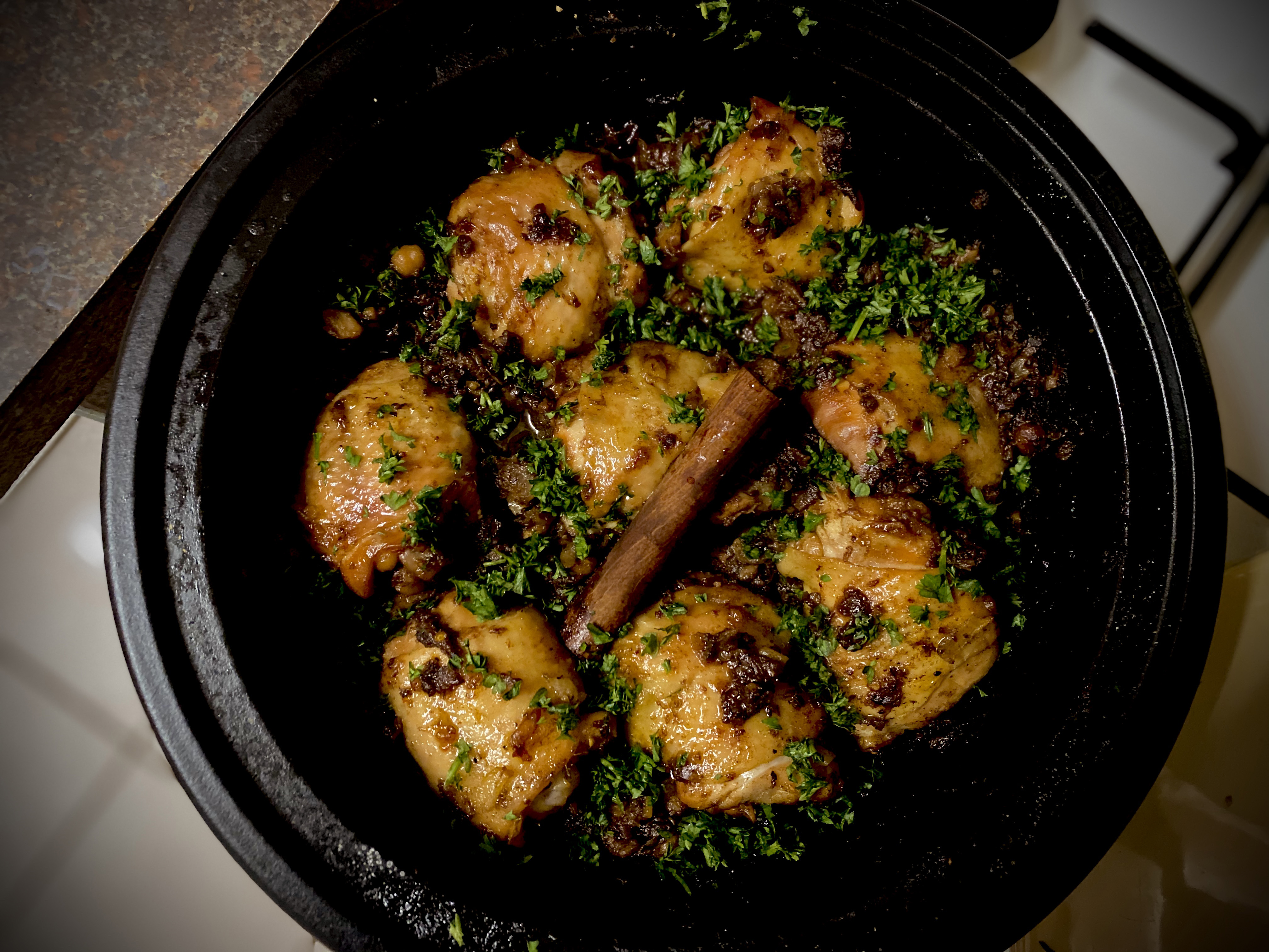 Lockdown Recipe of the Day: Chicken Tagine with Dates & Chickpeas