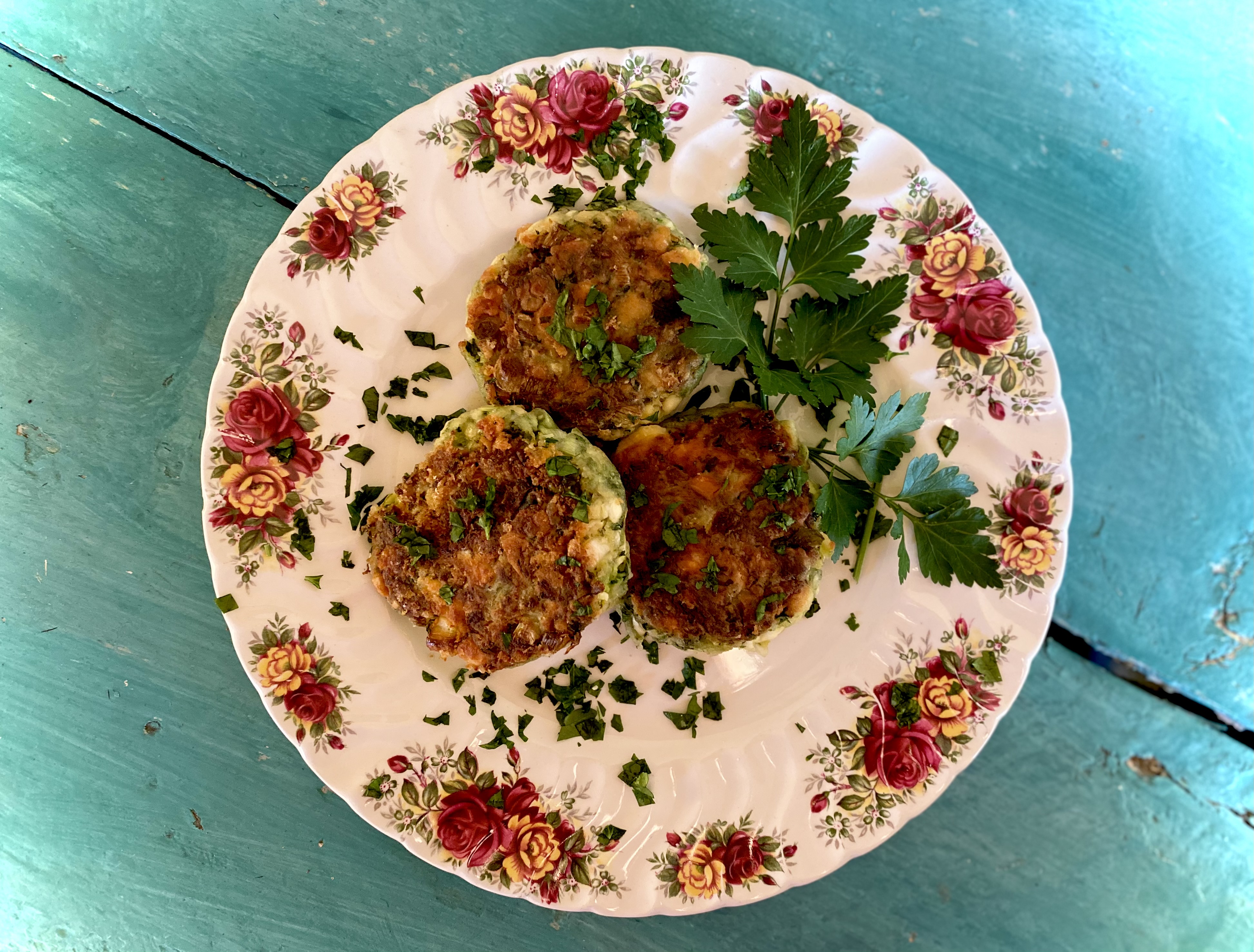 Lekker Brekker Monday: Egg-free courgette fritters