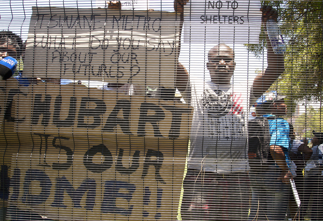 Residents demand action in Schubart Park, in face of Tshwane apathy