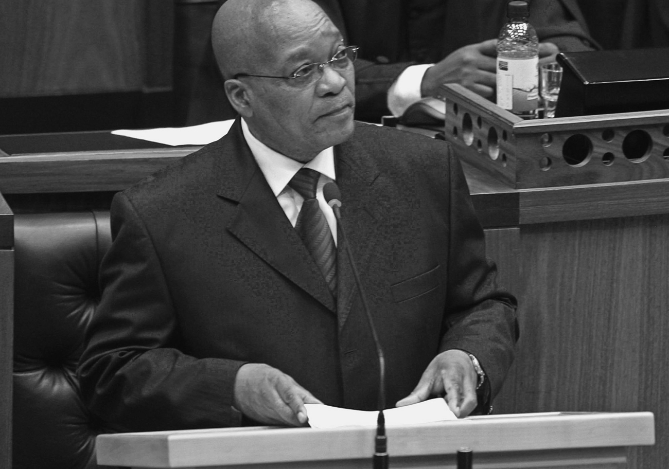 South Africa's President Zuma delivers his State of the Nation speech during the opening of Parliament in Cape Town