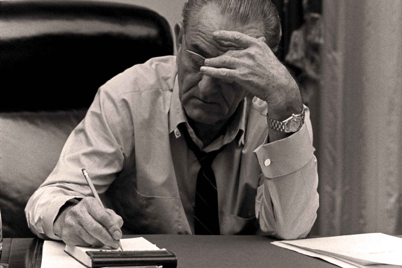 Robert Caro on Lyndon Johnson: One book, half a lifetime