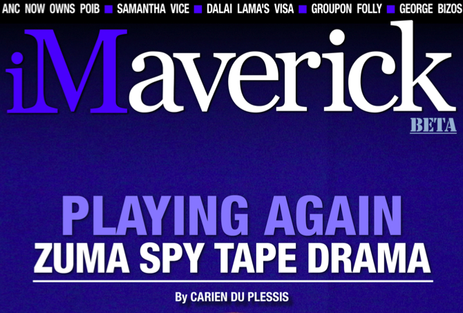 iMaverick, Wednesday 28 September