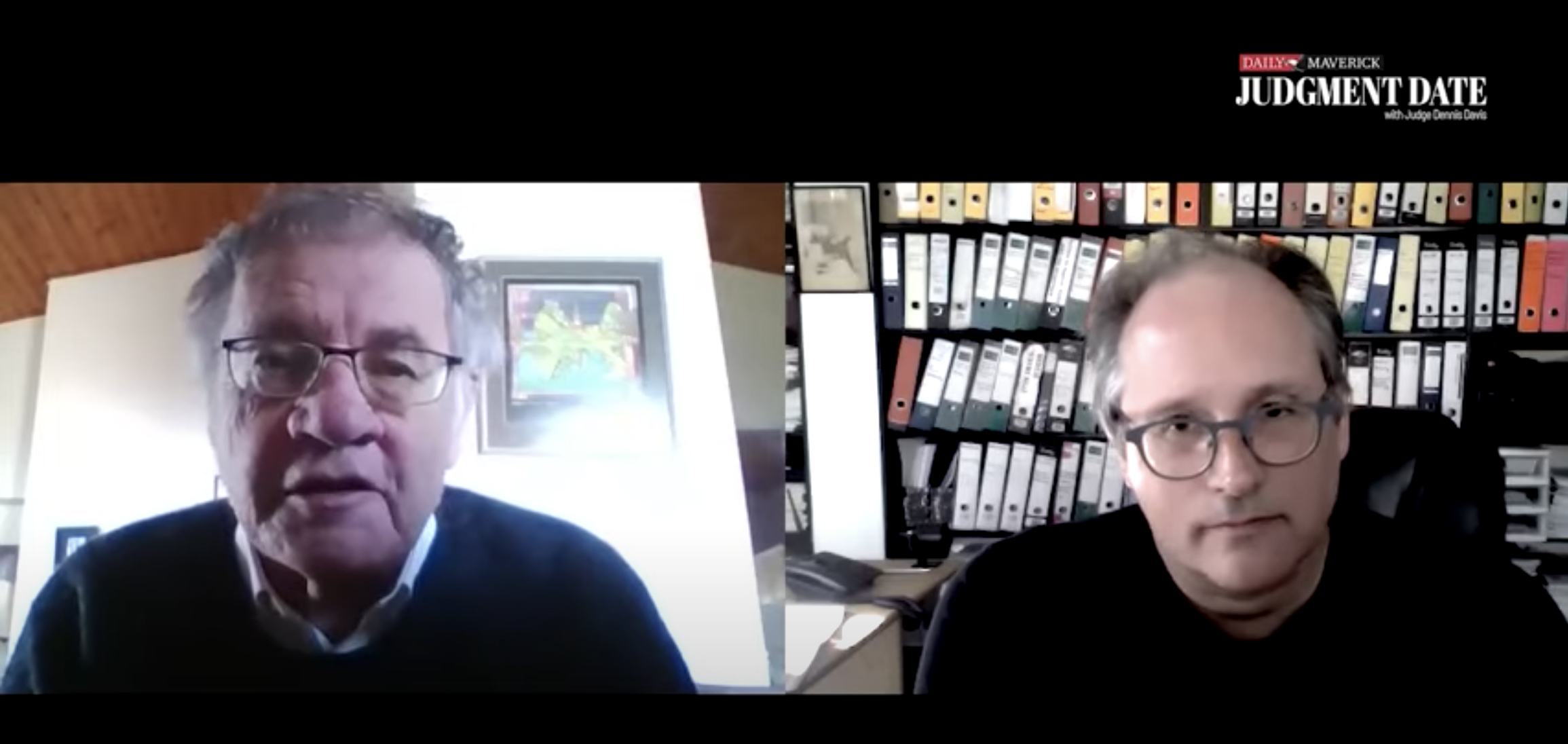 Judgment Date with Judge Dennis Davis, Episode 12: Alex van den Heever