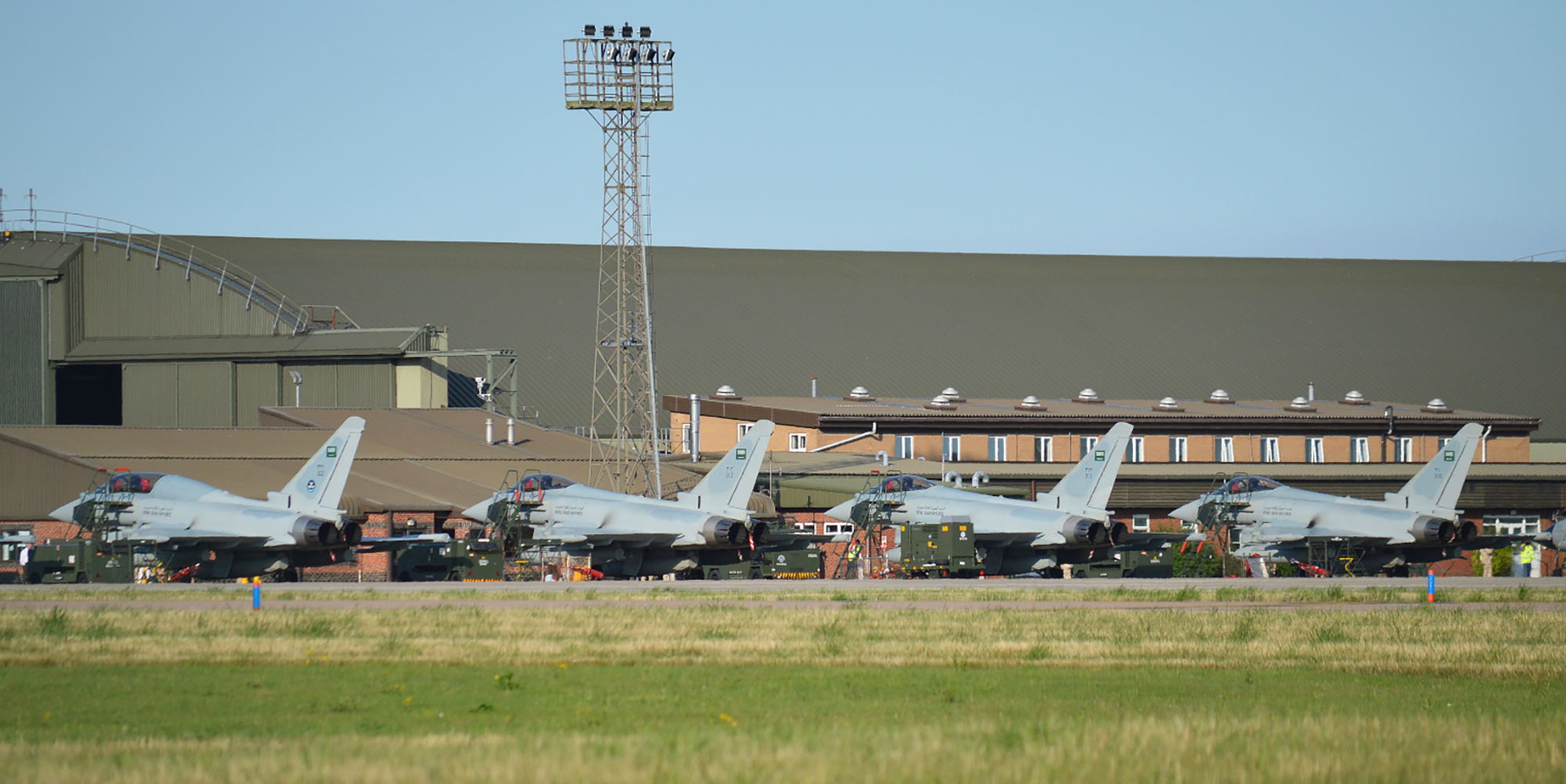 More than two dozen Saudi Typhoon pilots trained in Britain
