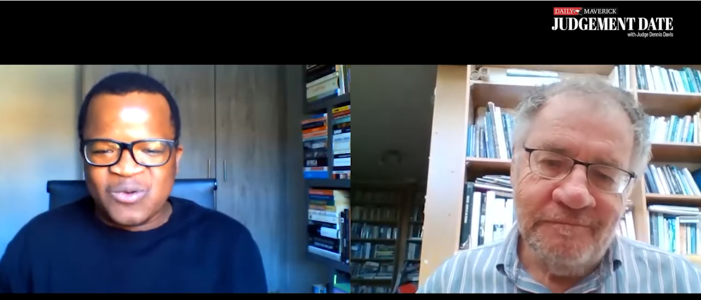 dennis davies with wandile sihlobo