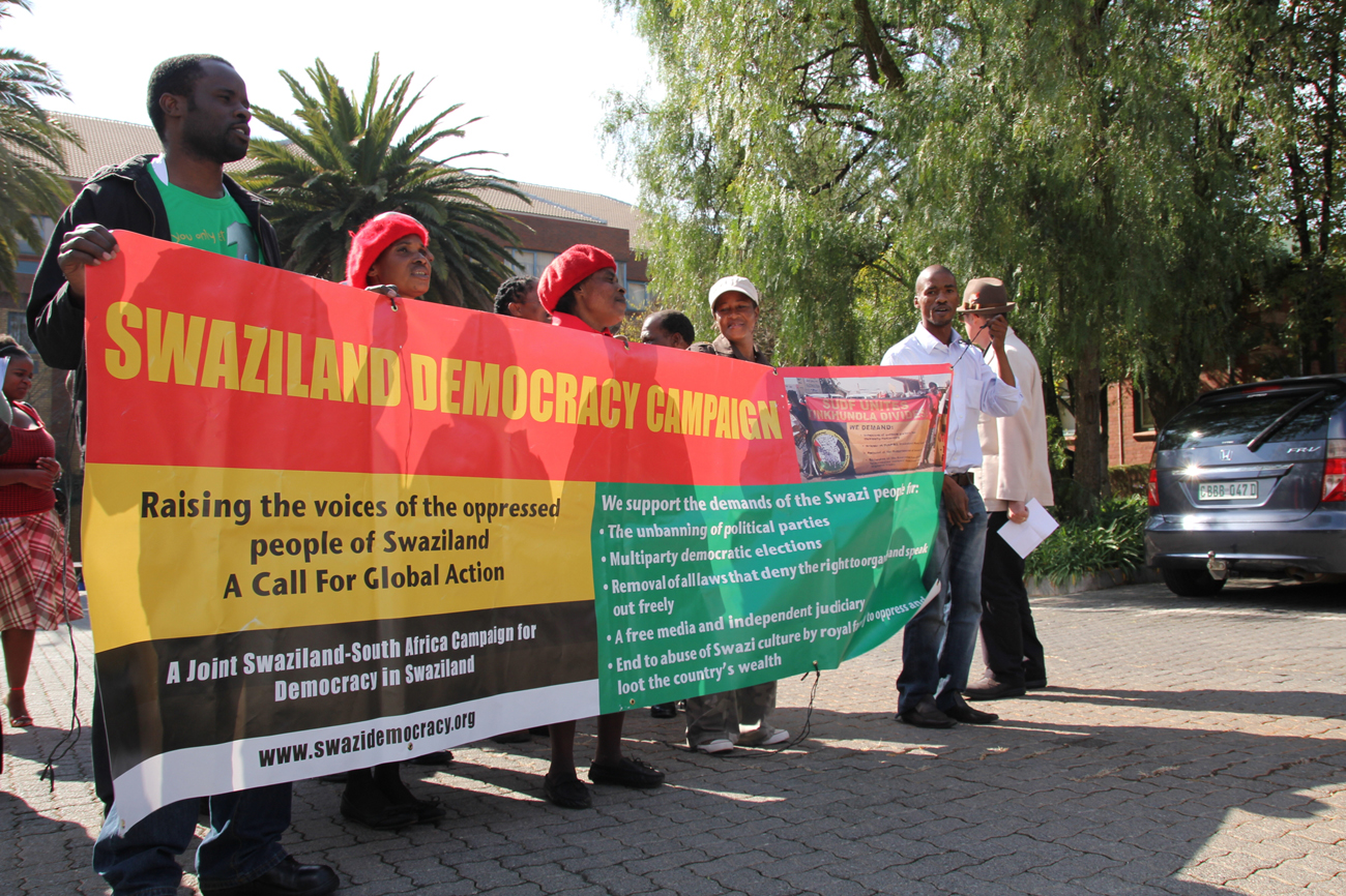 Attempts to create a Swazi martyr run into a little problem: nobody cares