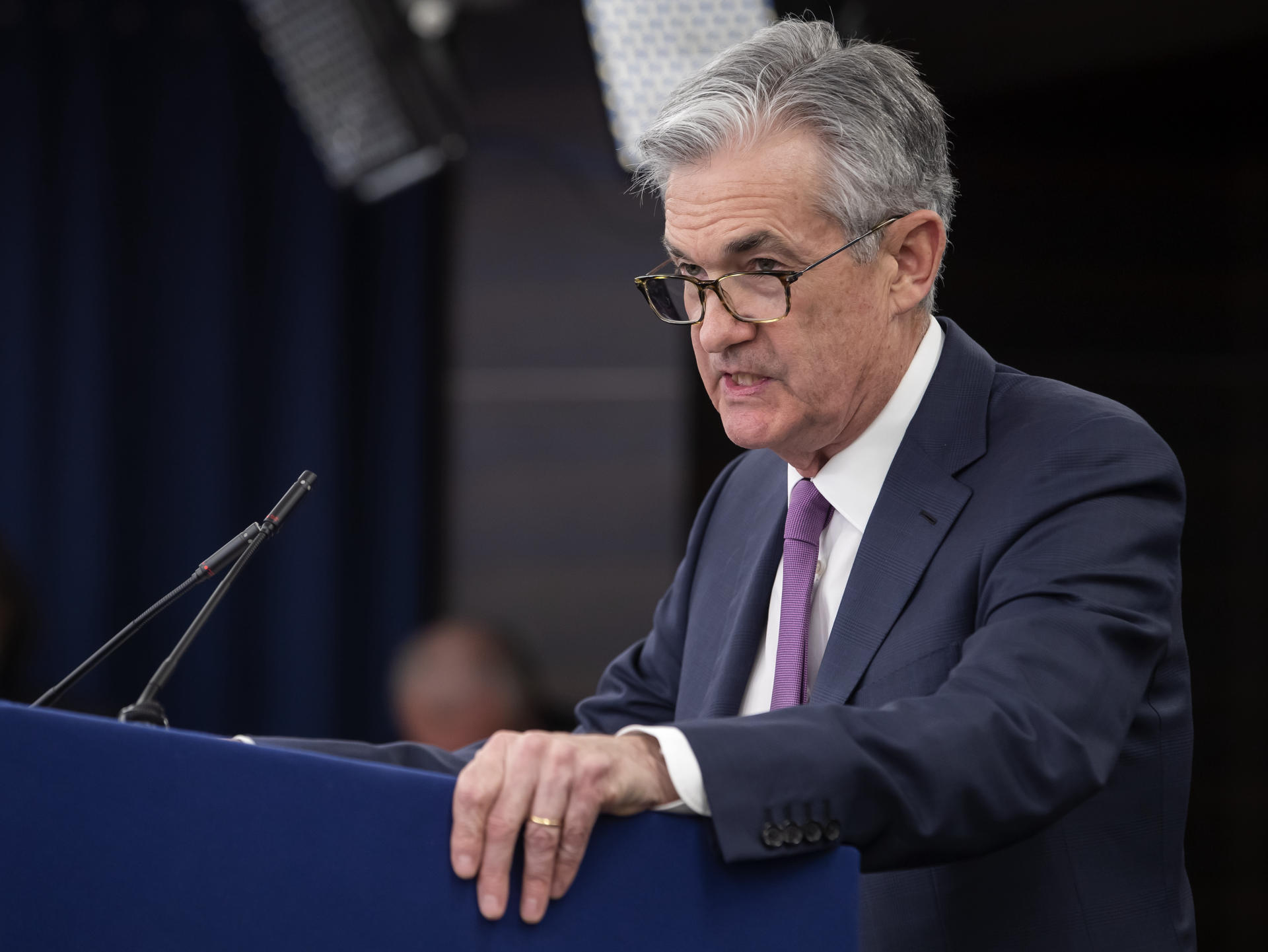 US Federal Reserve Board Chairman Jerome Powell