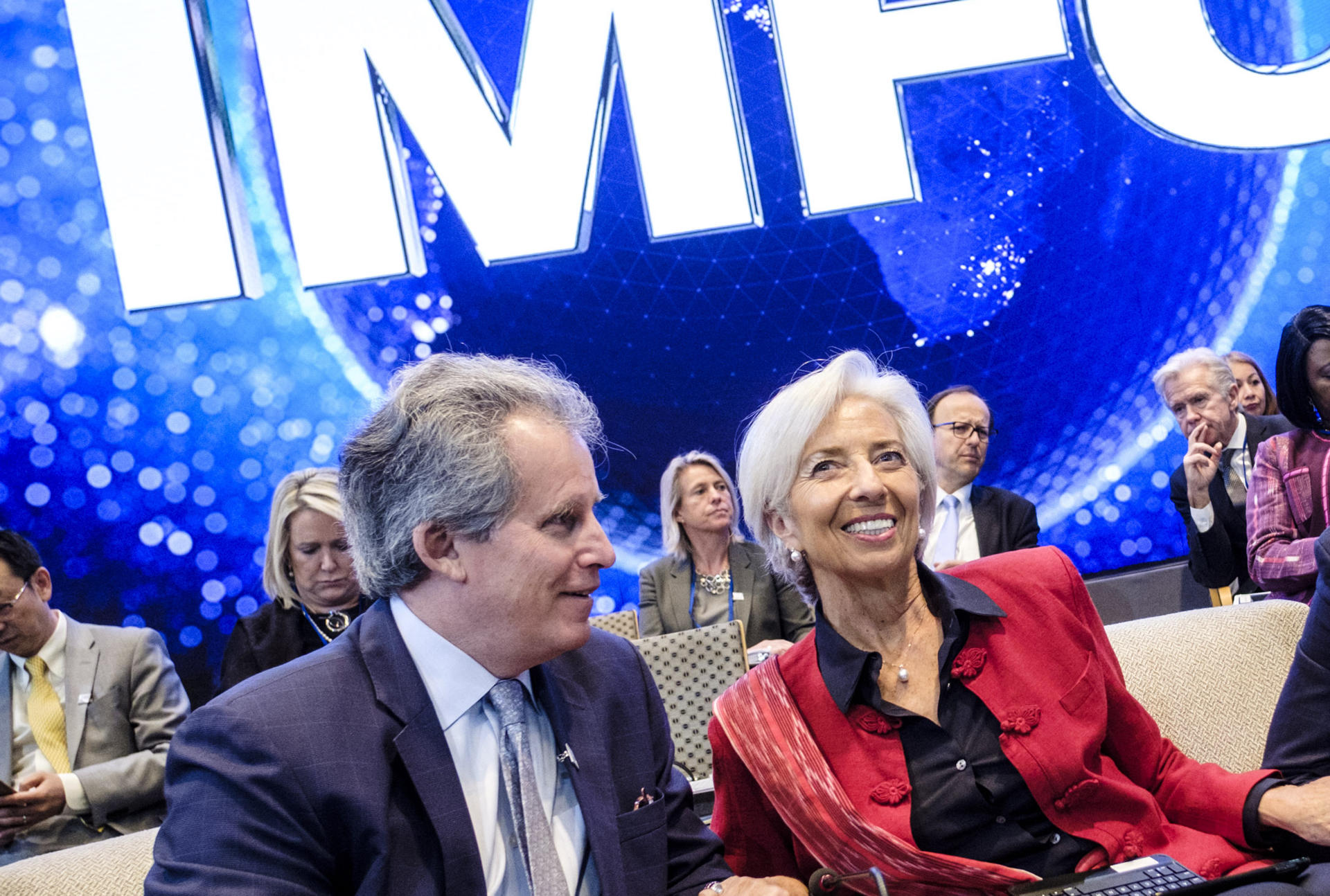Lipton named Interm IMF President as Lagarde steps down temporarily