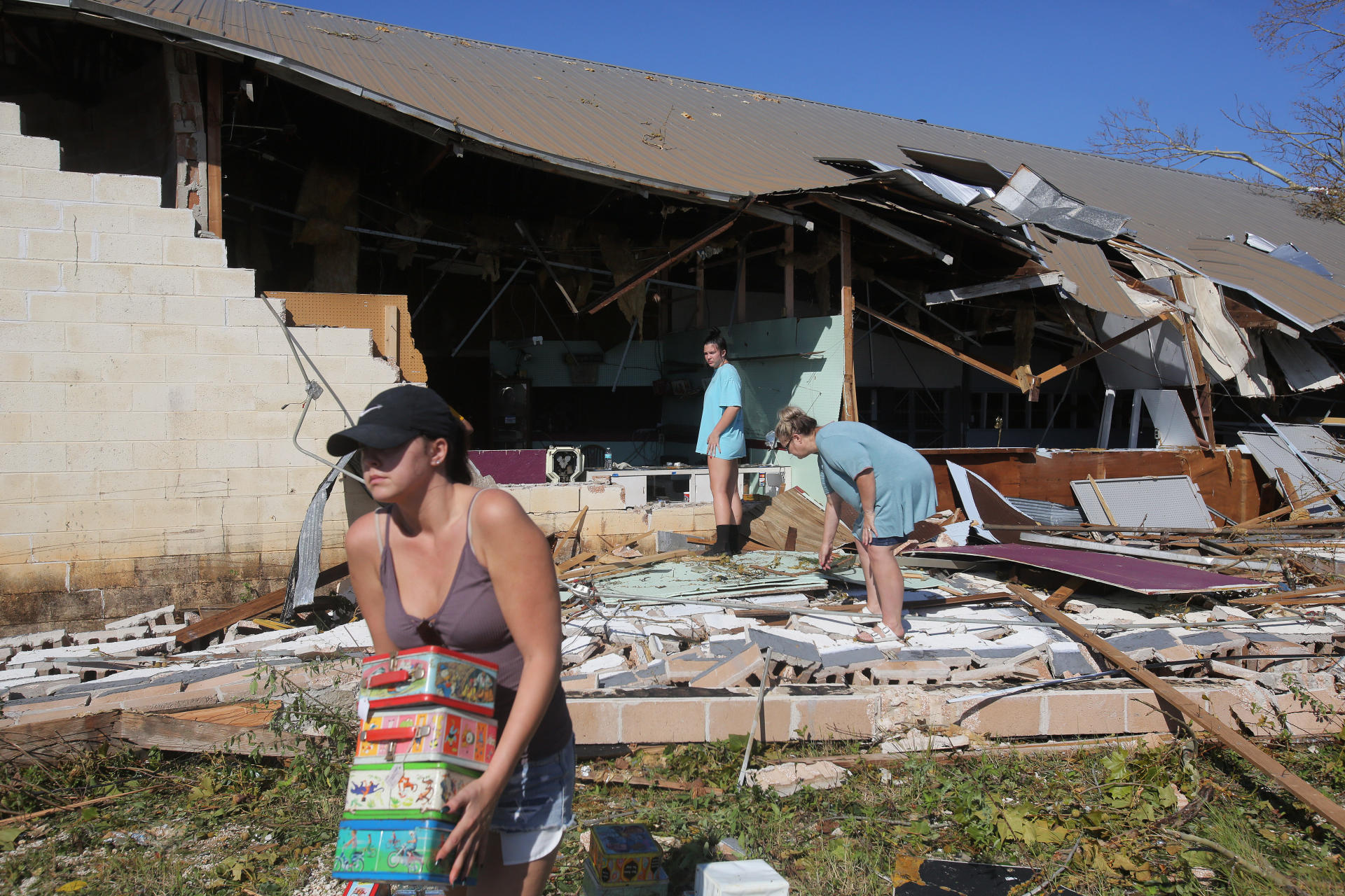 Search teams comb debris for victims of deadly Hurricane Michael