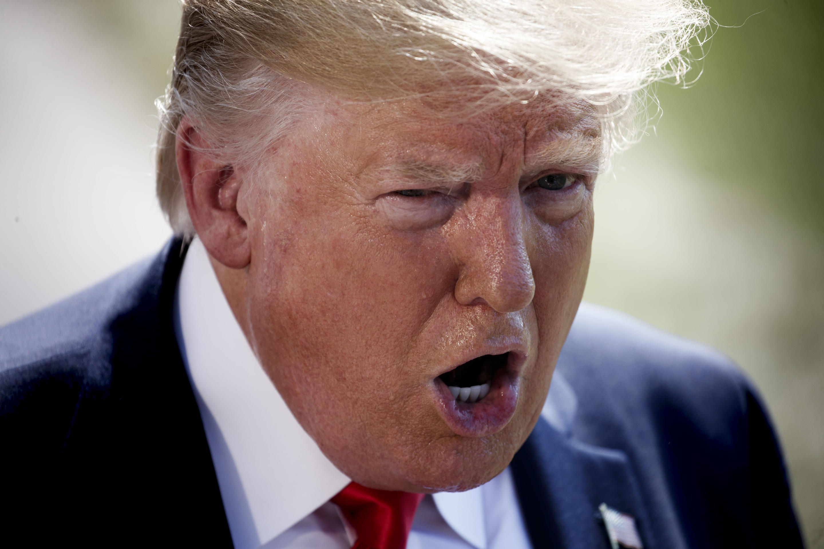US President Donald J. Trump is traveling to his club in Bedminster, New Jersey for vacation