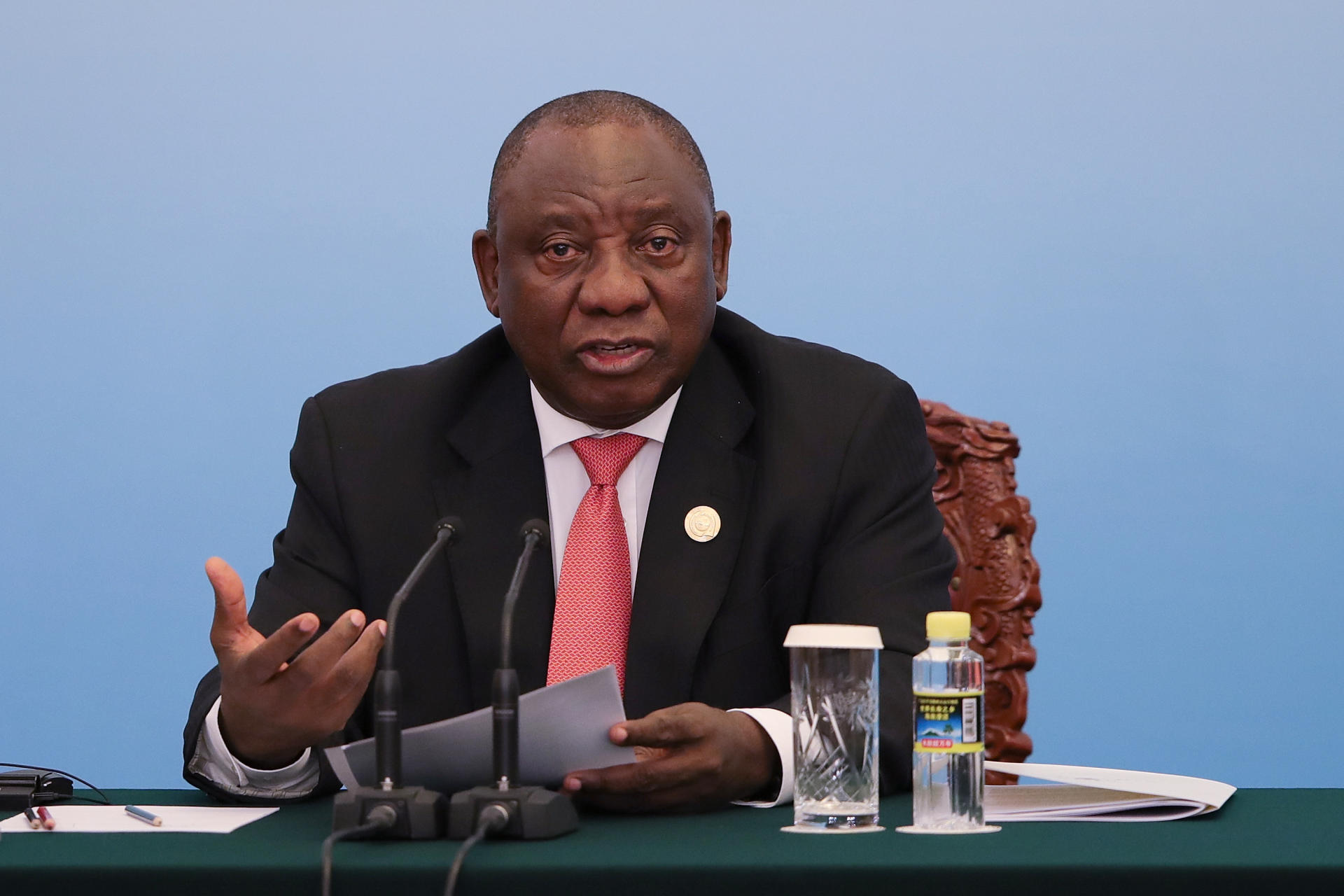 'As in 1994, we will build our own consensus' Ramaphosa tells diplomats