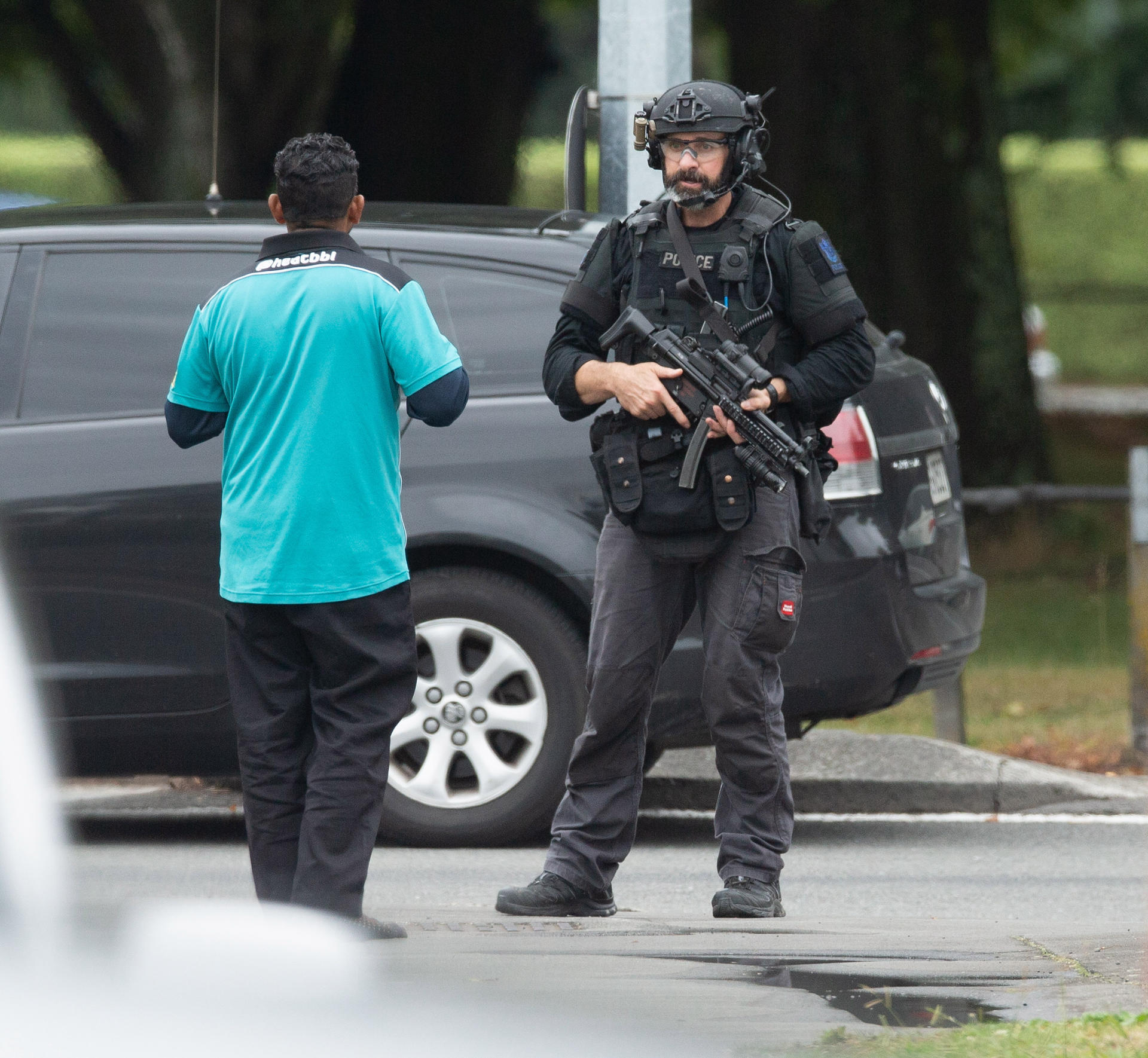 Gunmen kill at least 40 people at mosques in Christchurch