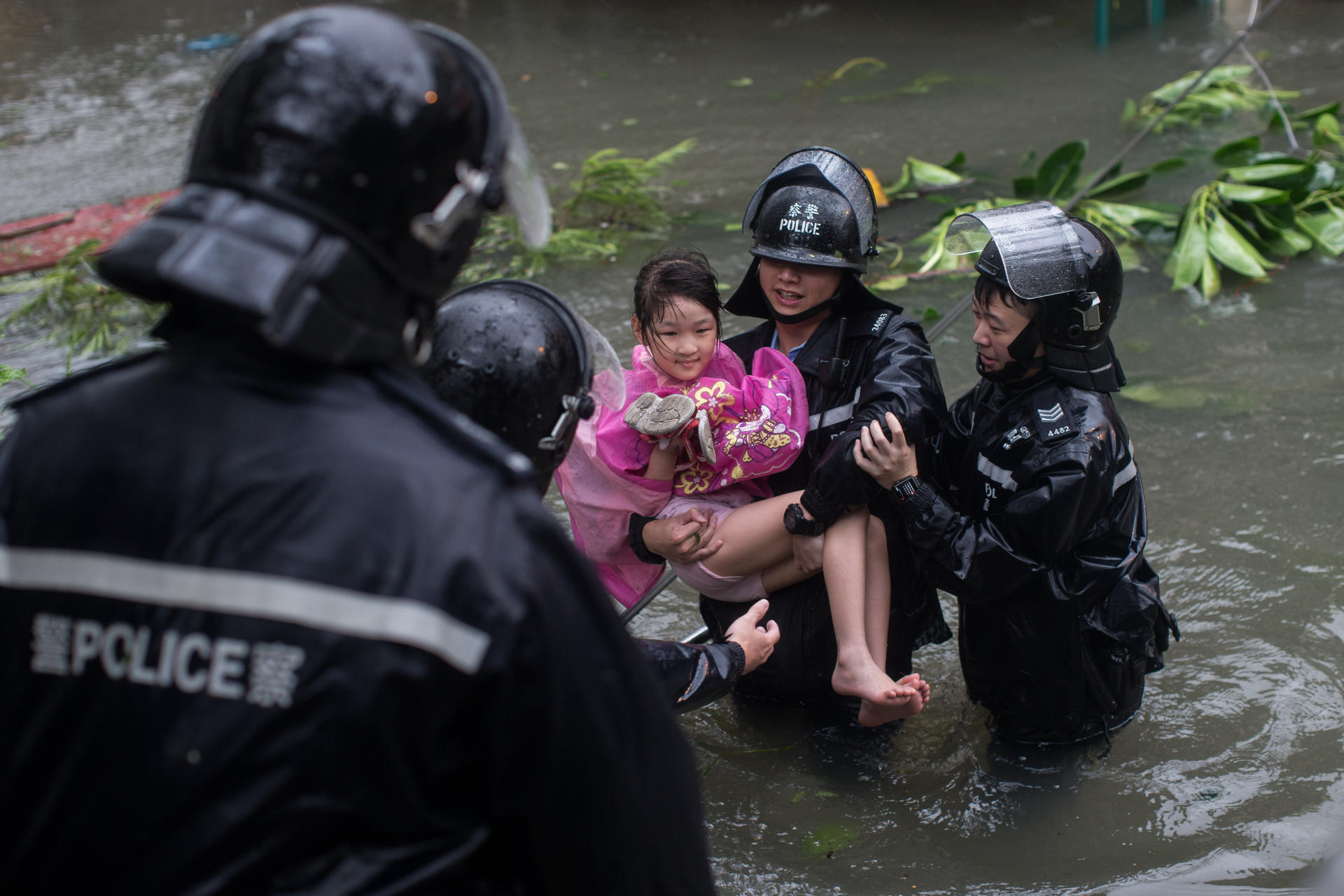 Massive clean-up in Hong Kong after typhoon brings trail of destruction