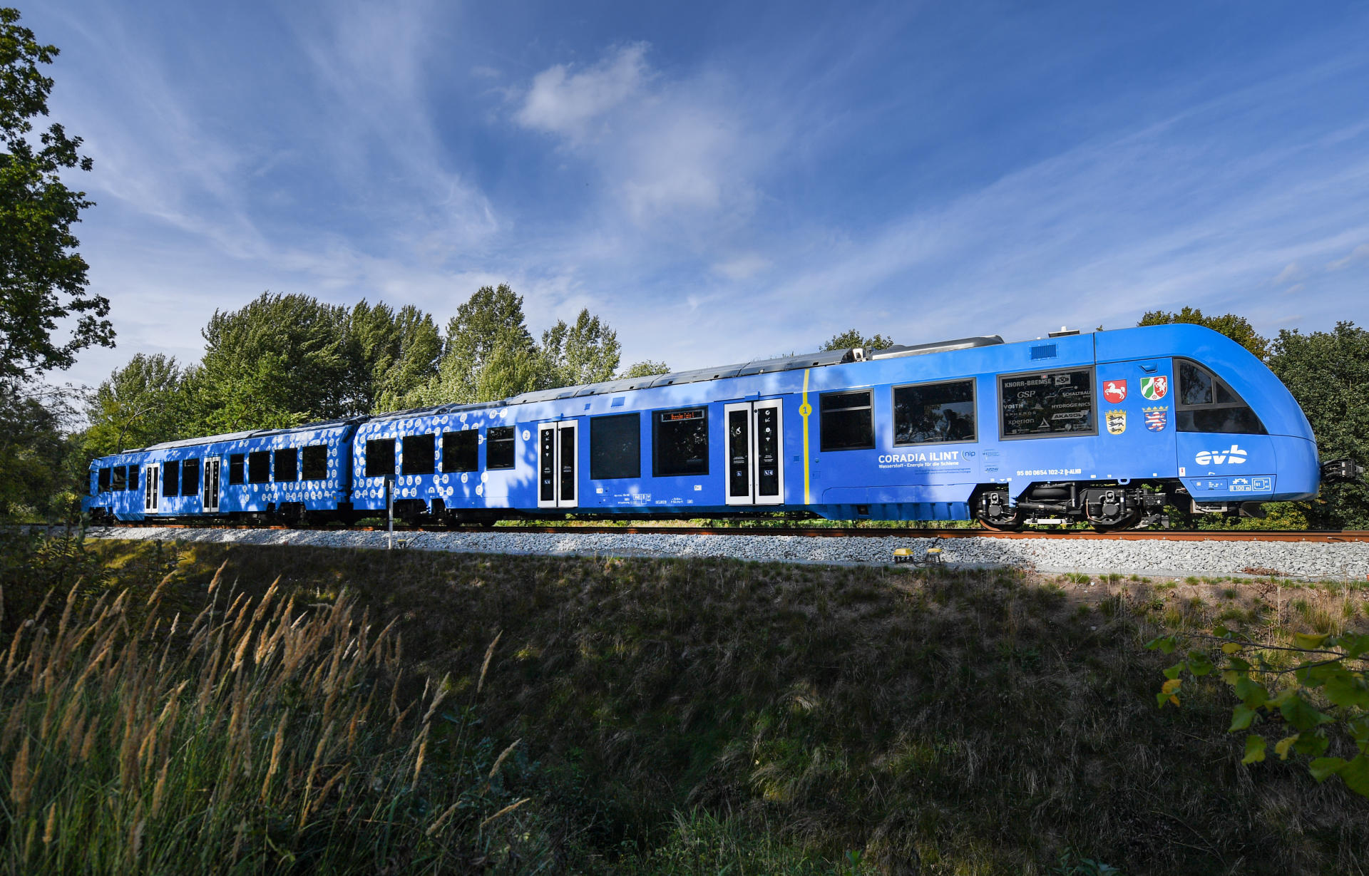 Germany rolls out world's first hydrogen train