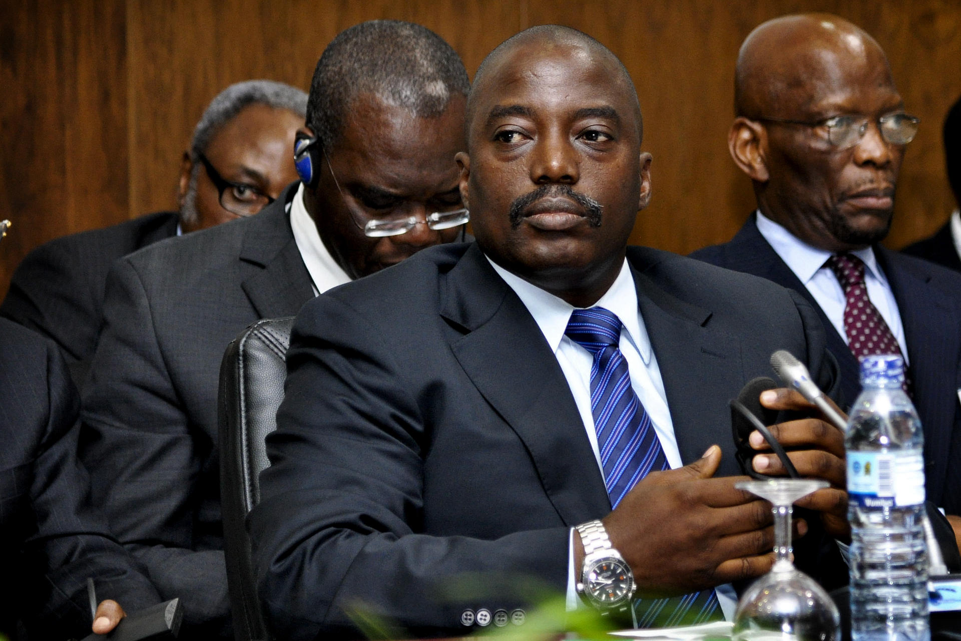 DR Congo leader maintains suspense over plans
