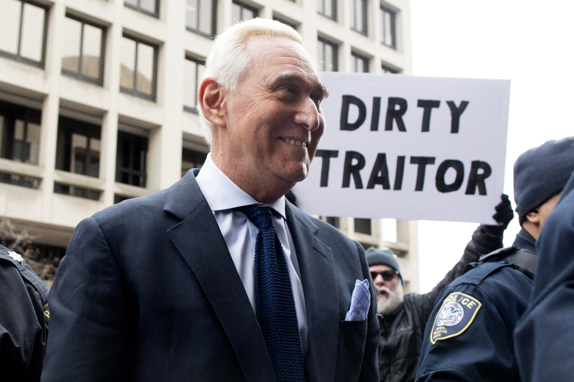 Roger Stone Faces Judge After Posting Her Image With Crosshairs