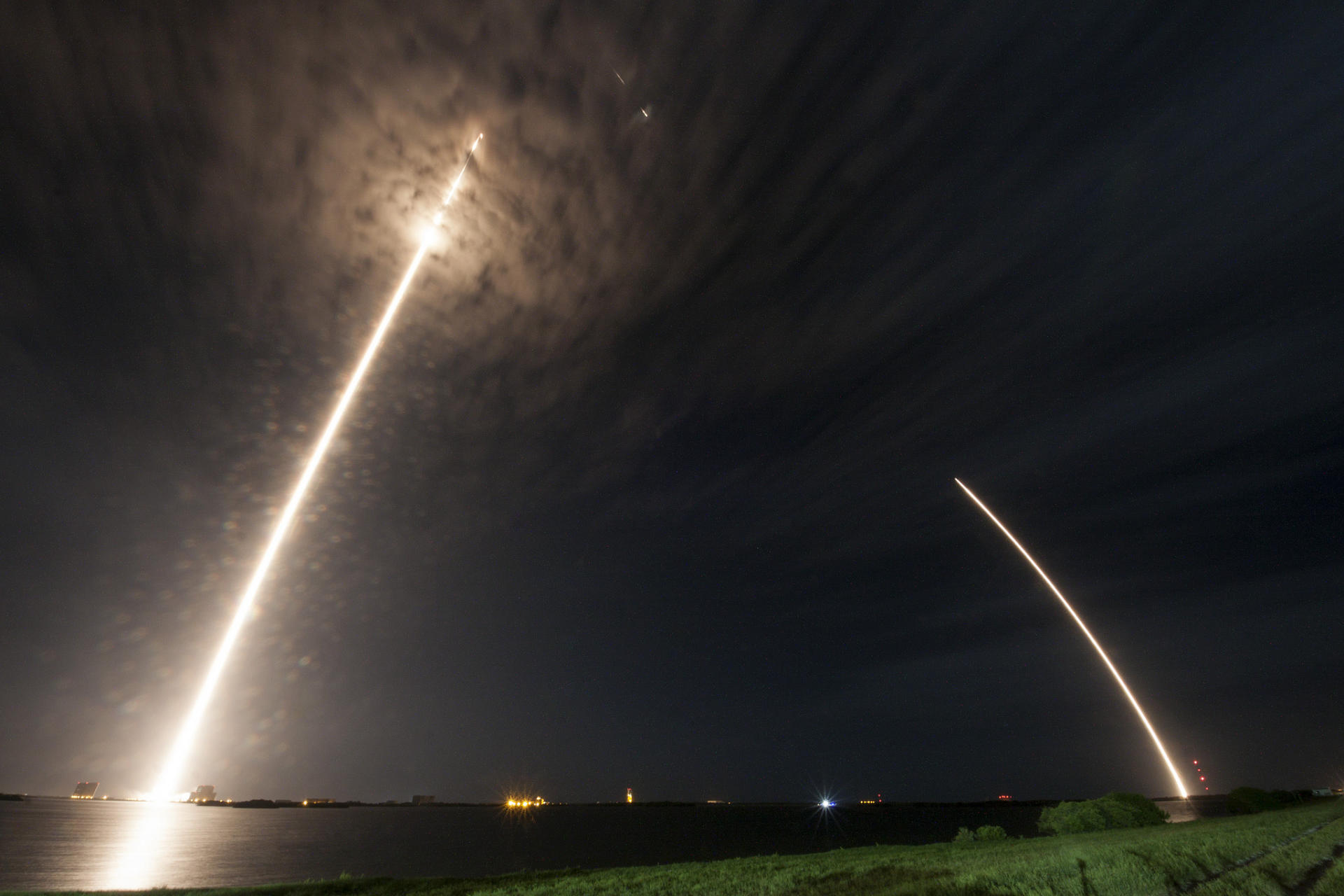 Musk's SpaceX Falcon 9 Rocket Lifts Off With Three Payloads