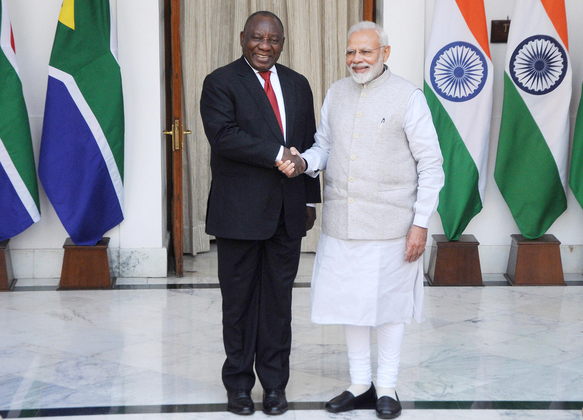 Ramaphosa and Modi must walk the talk