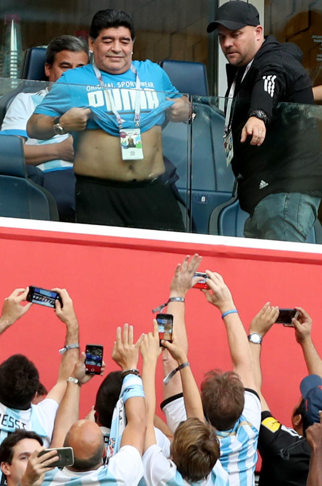 Maradona drama is a problem for Argentina and Messi