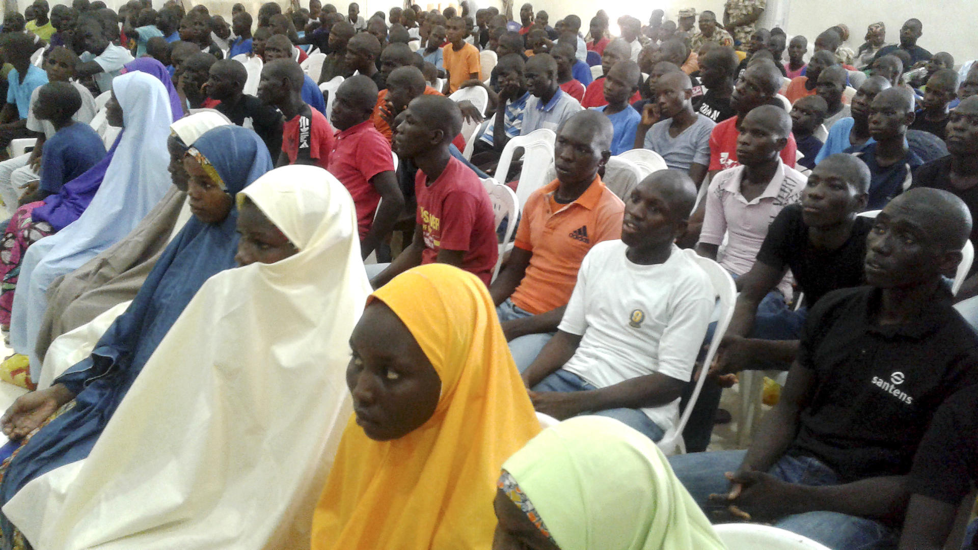 184 children and youths allegedly used by Boko Haram handed over for rehabilitation by the UNICEF