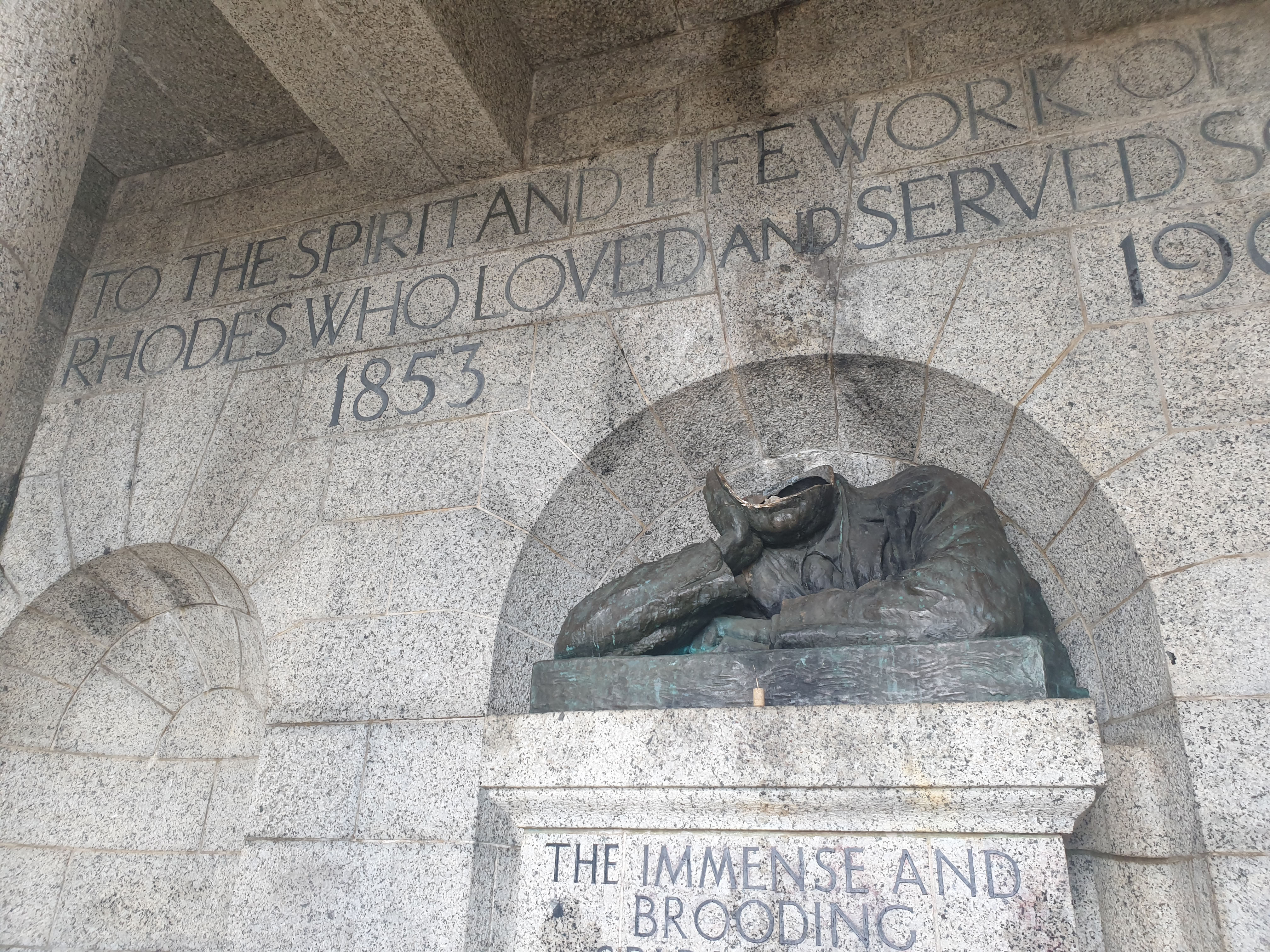 The day Cecil John Rhodes lost his head