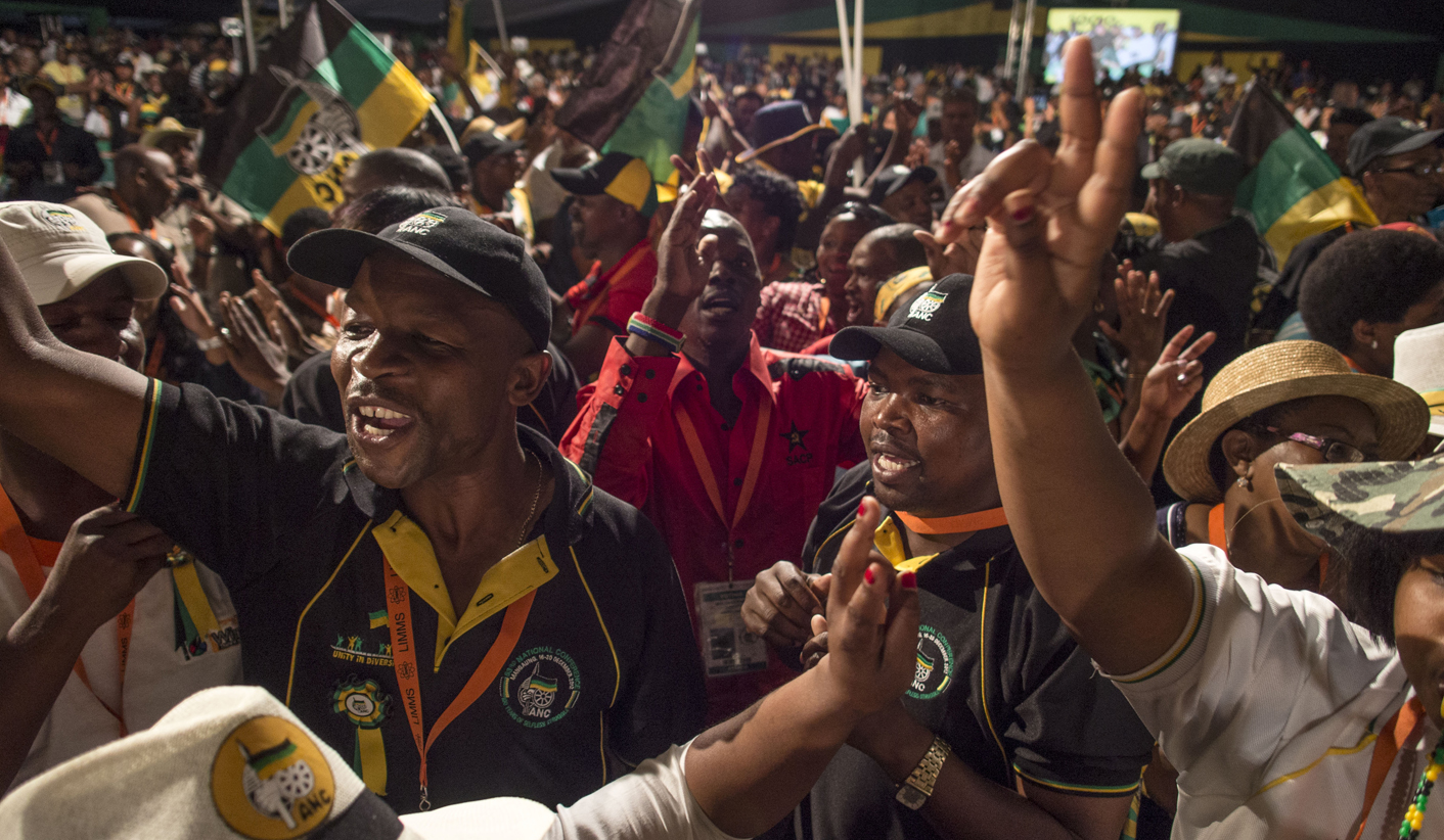 ANC delegates on last day
