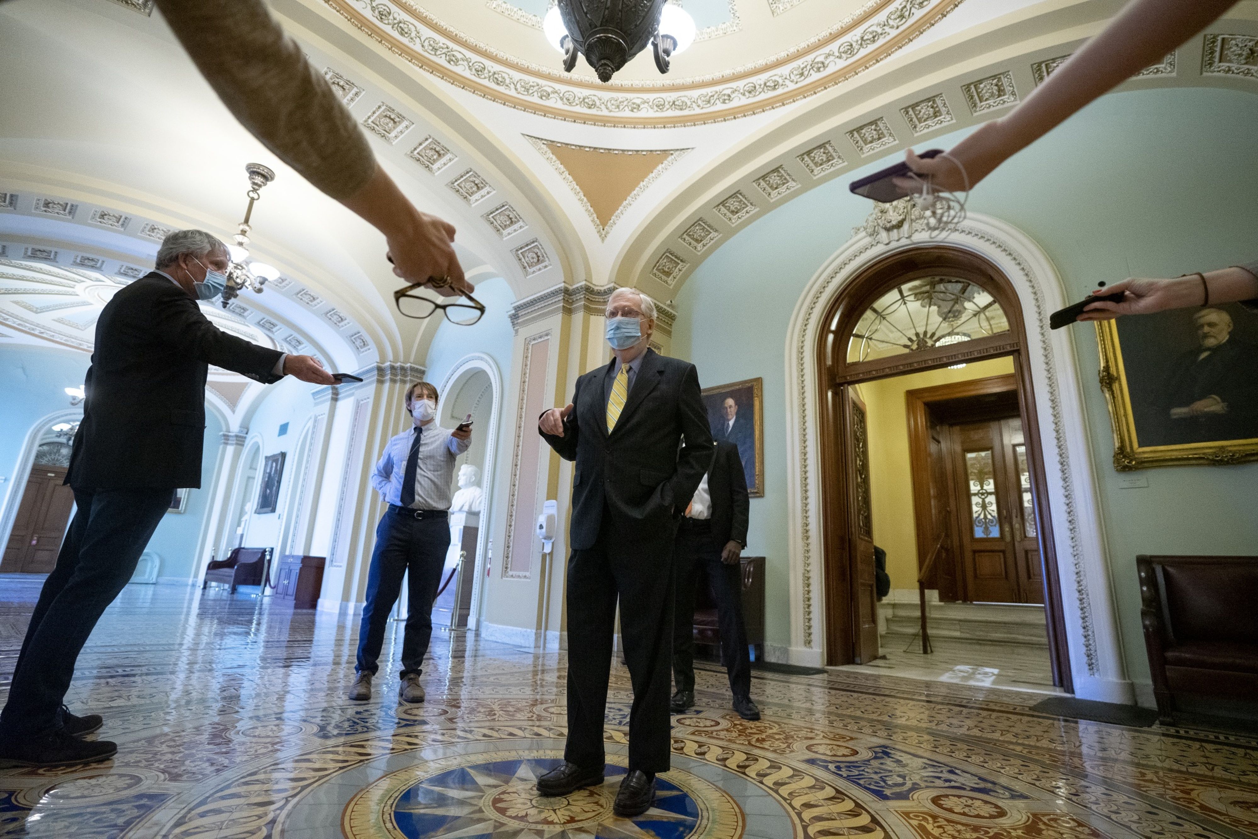 Capitol Hill As Coronavirus Stimulus Talks Stall