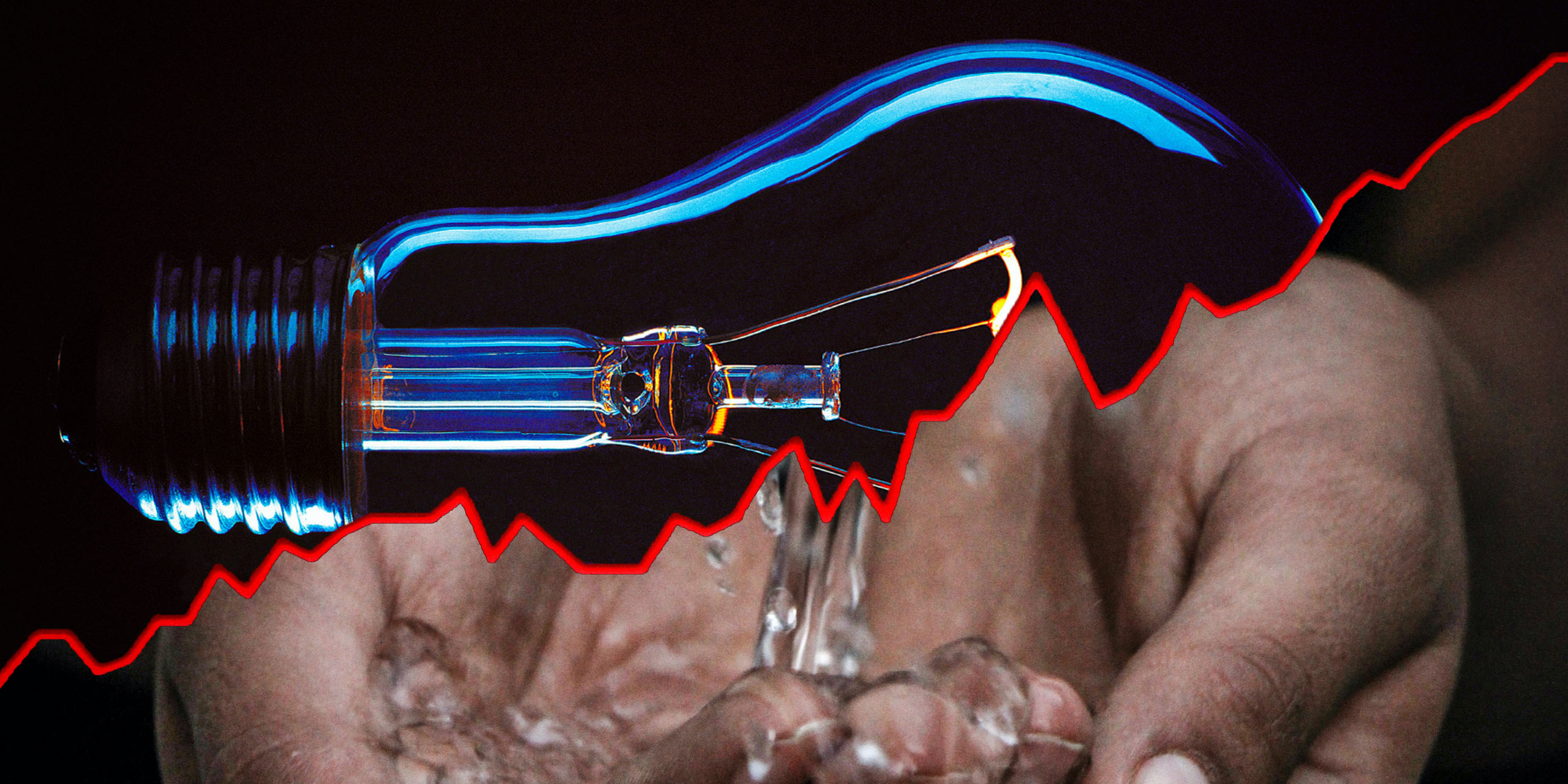 electricity and water