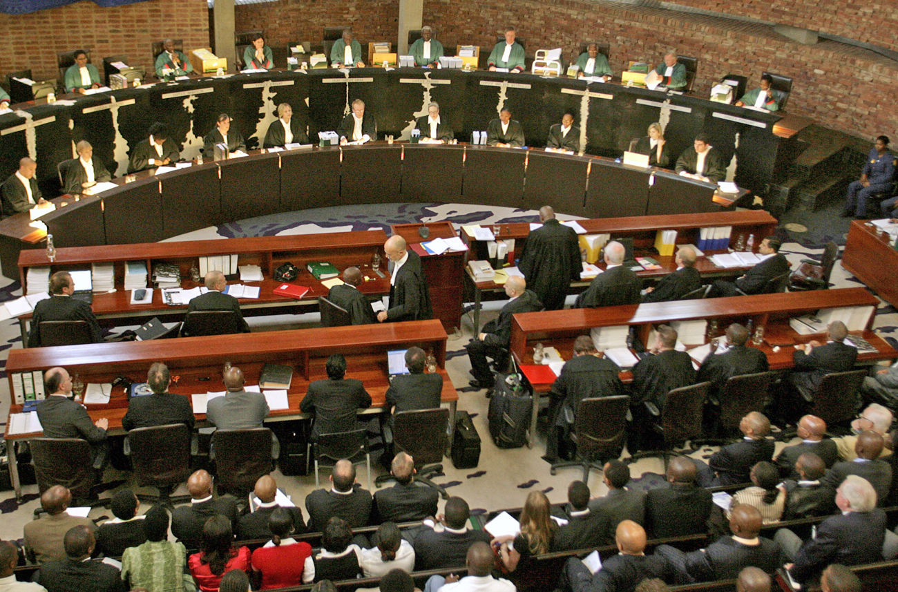 Constitutional Court sits for hearing of ANC President Zuma's application in Johannesburg