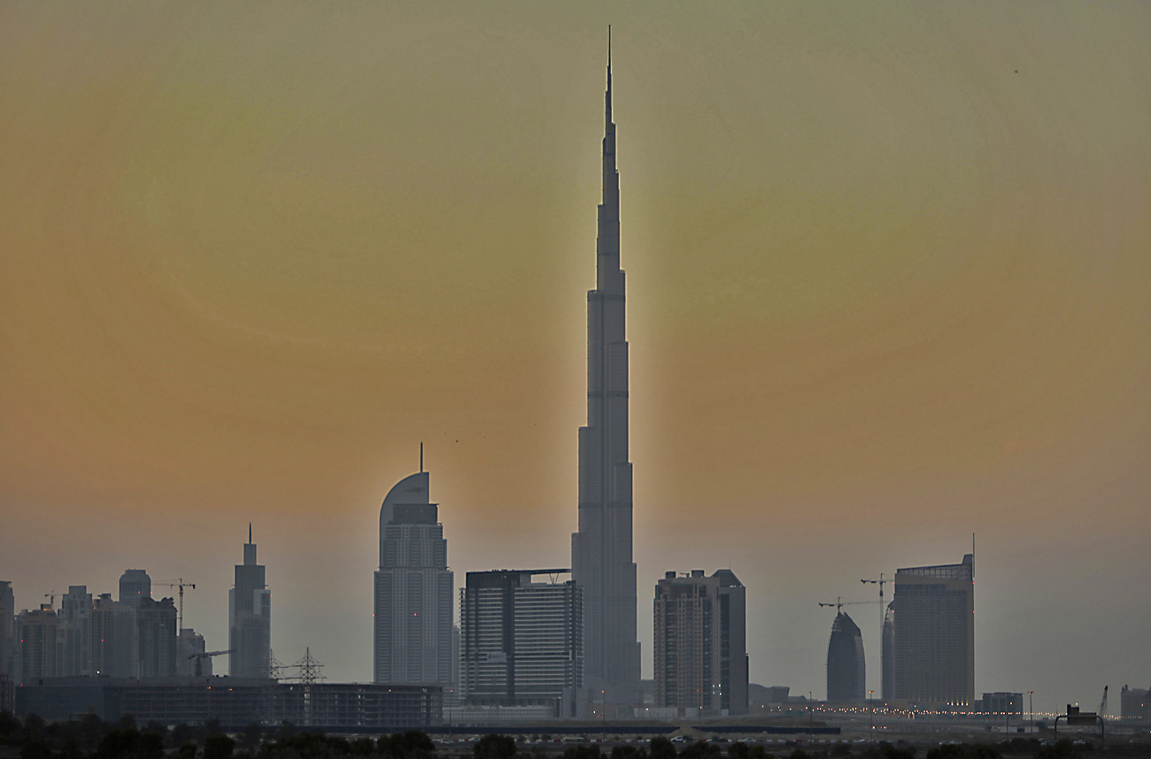 World's tallest building opens in world's newest real estate desert