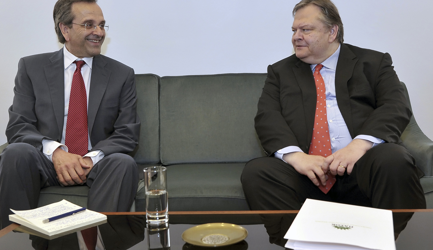 Greek conservatives poised to clinch coalition deal