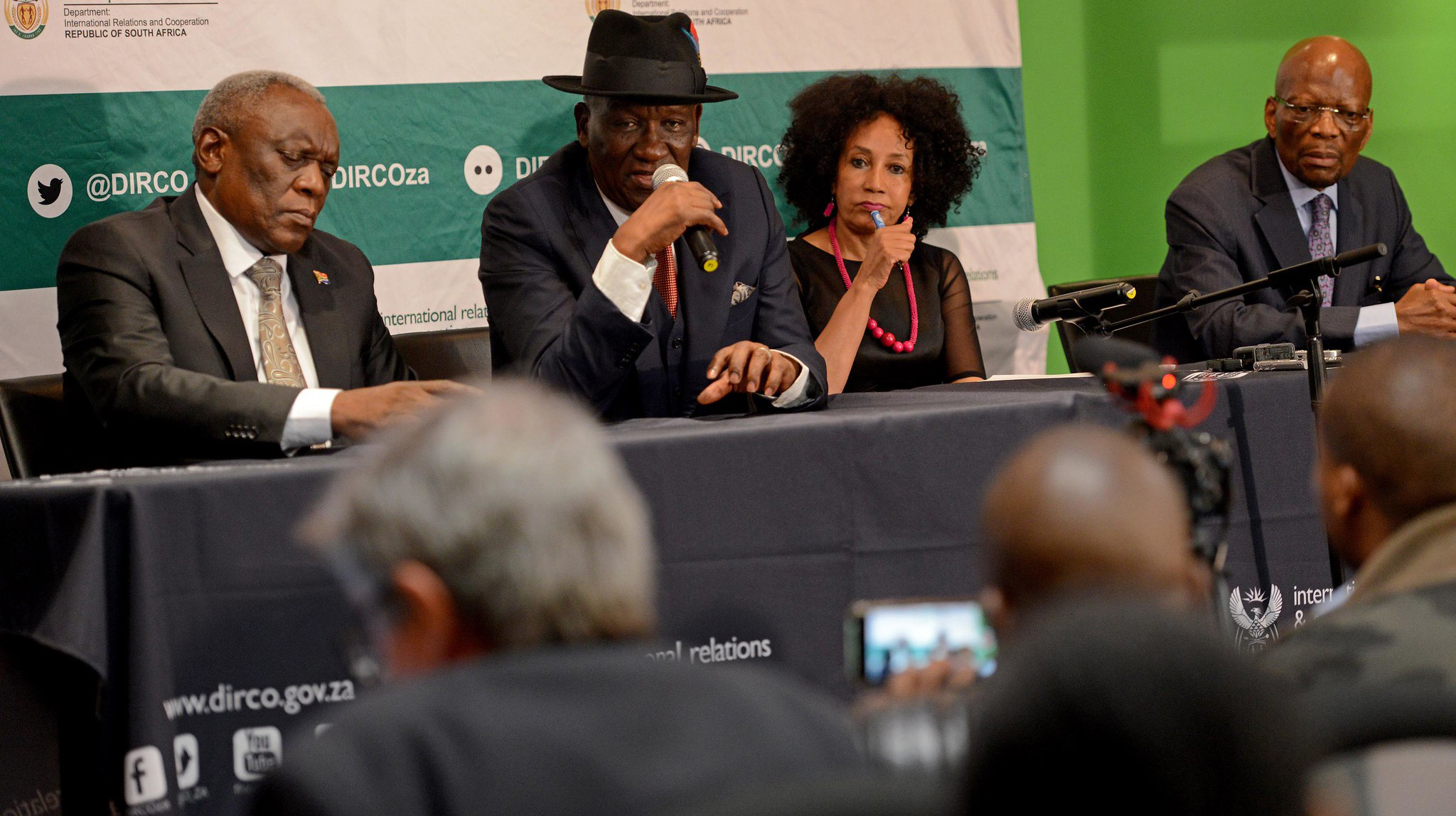 South African ministers turn xenophobia on its head