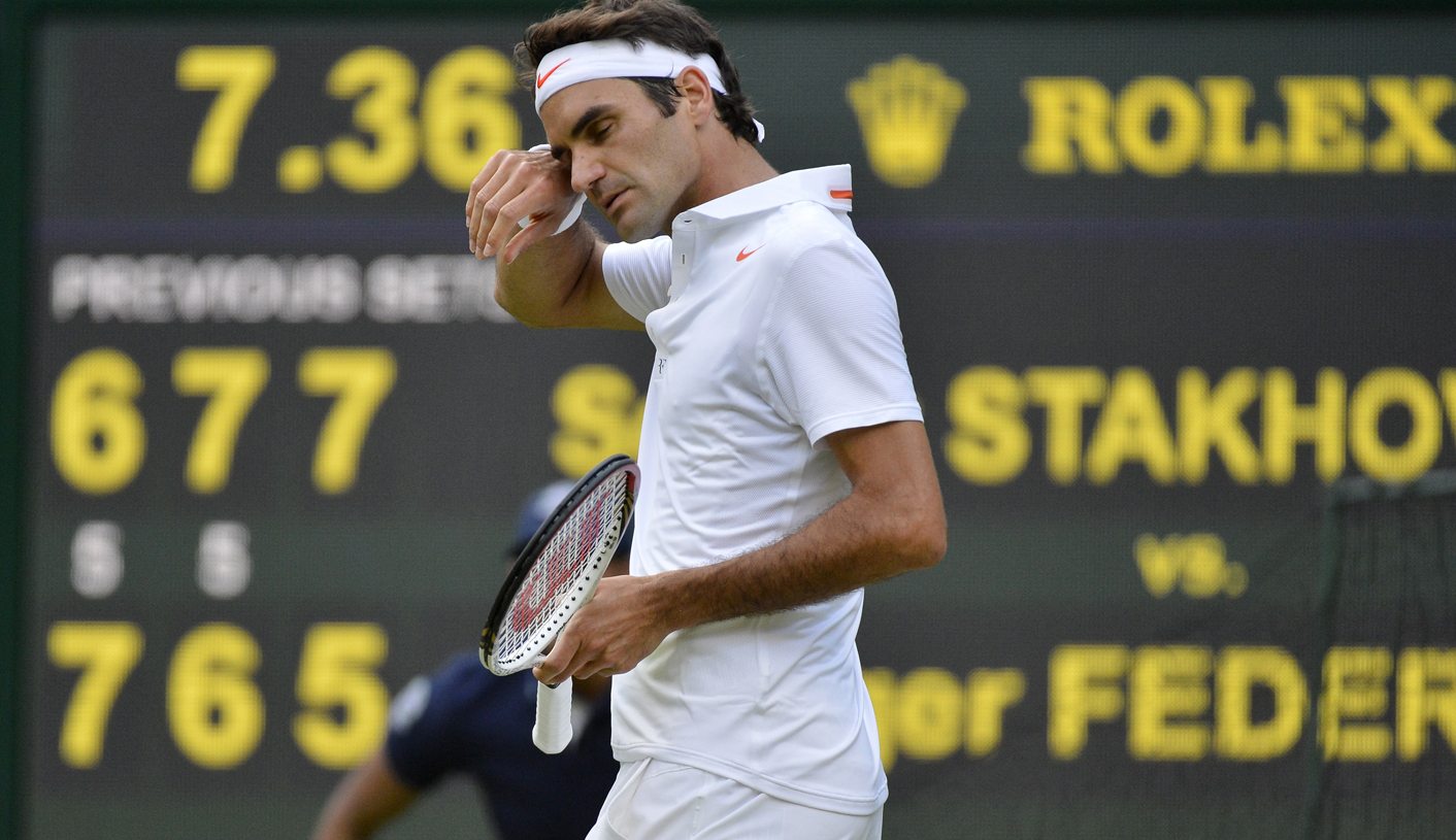 Tennis: Dazed Federer sent spinning out of Wimbledon