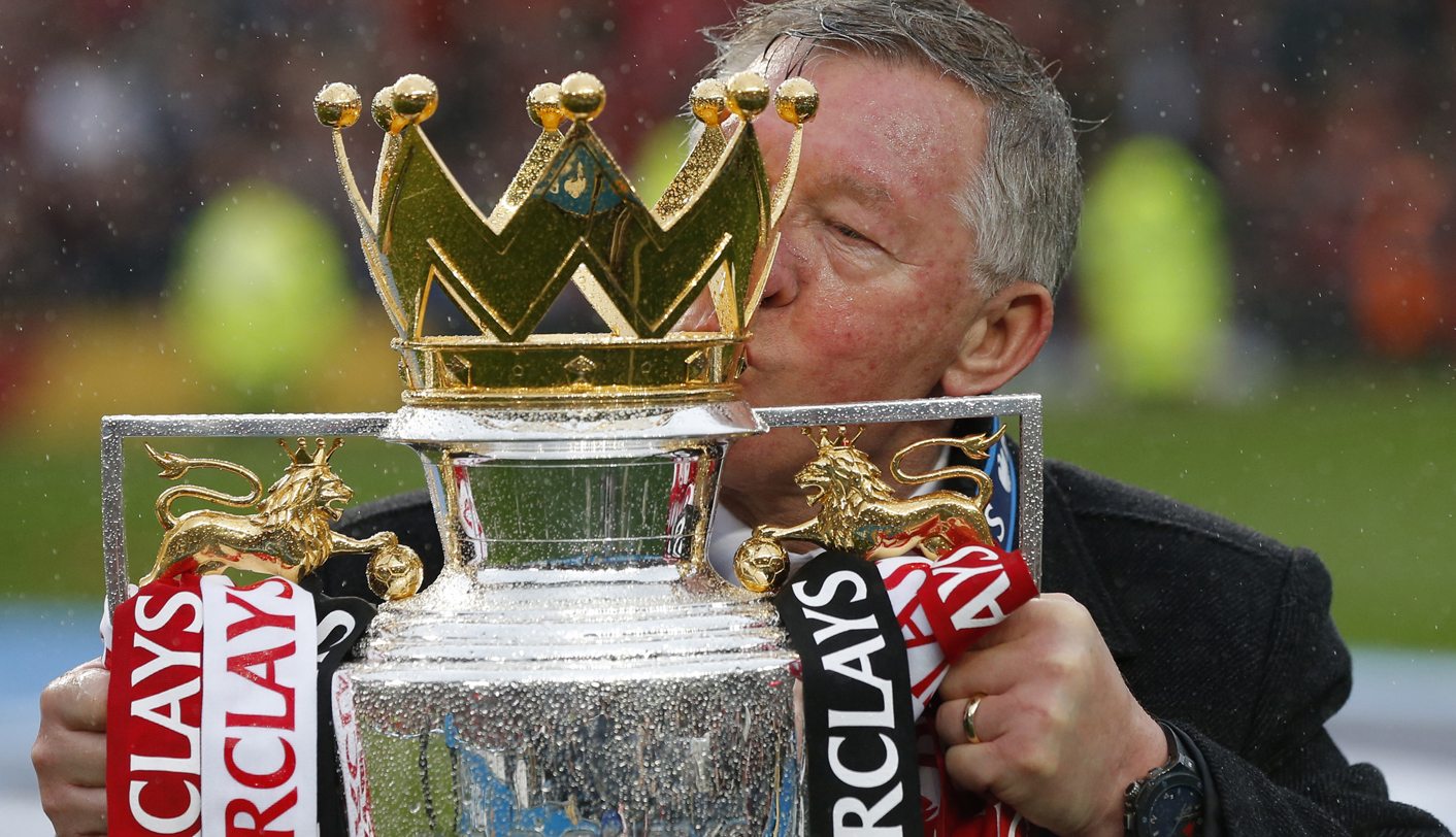 Soccer: Ferguson Bows Out A Winner At Emotional Old Trafford