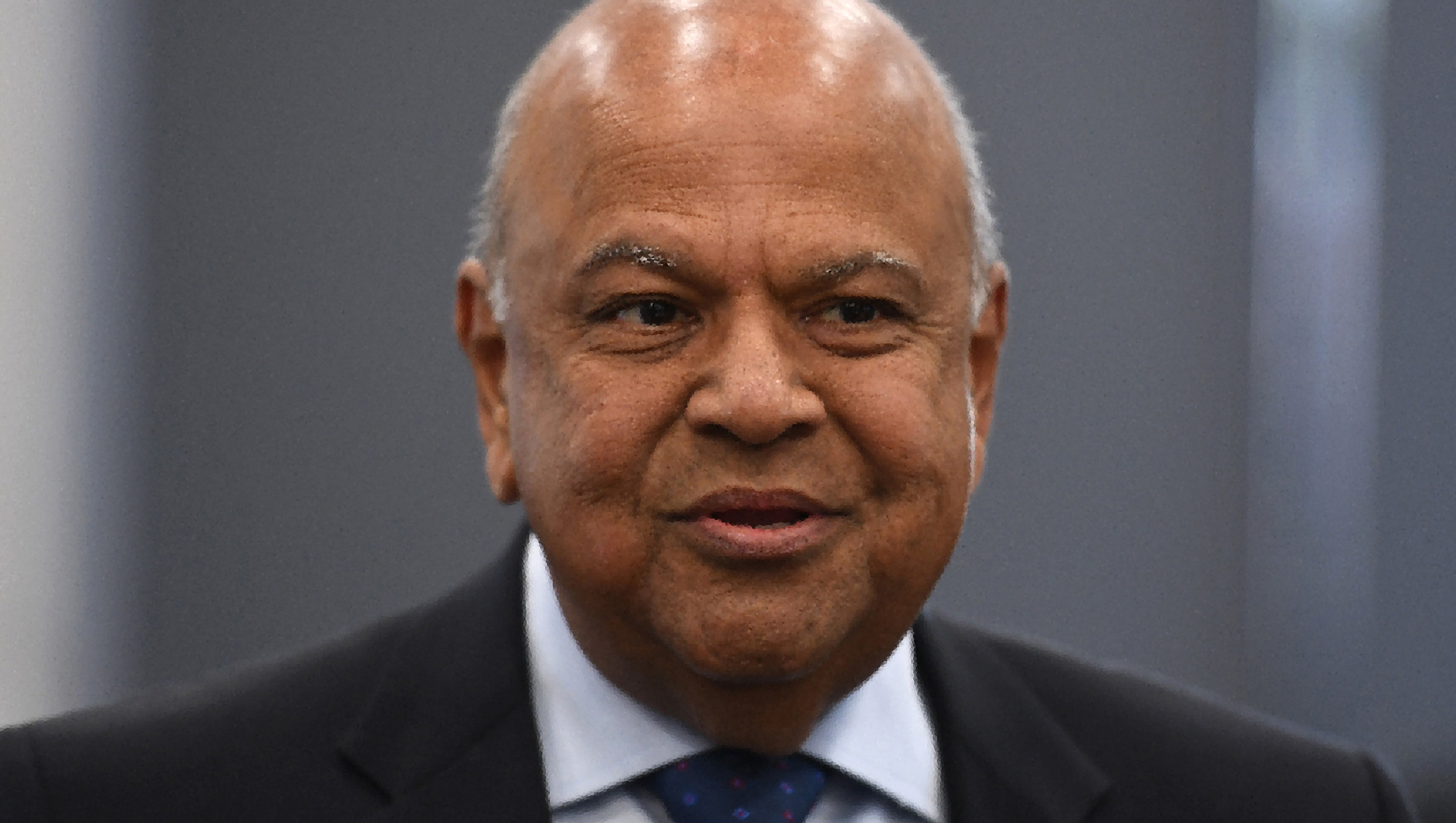 'It's the economy, stupid!': Gordhan explains his retort, amid a cacophony from EFF protesters outside