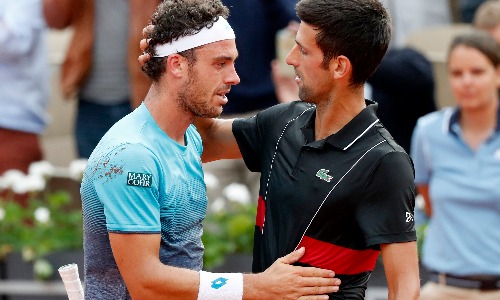 Djokovic stunned by Cecchinato as Keys, Stephens set-up all American semi