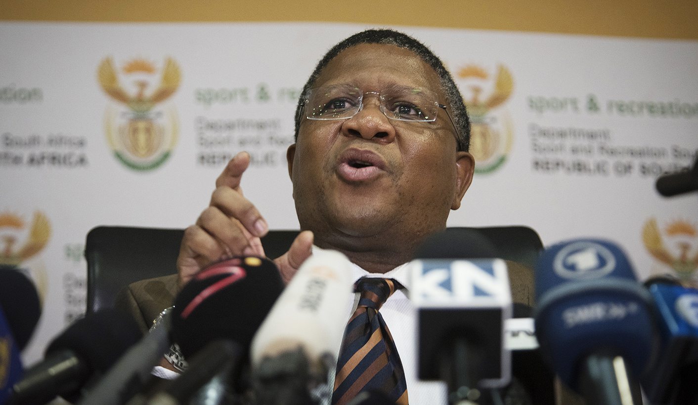 The Fiks is in: Drop the bribery talk, insists the sports minister