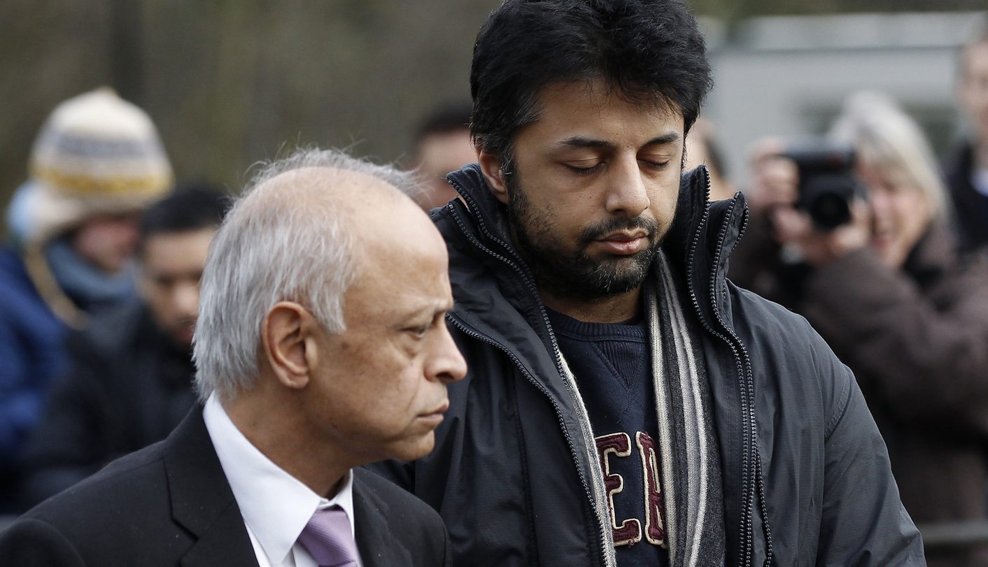 Businessman Dewani arrives at Belmarsh Magistrates' Court in London