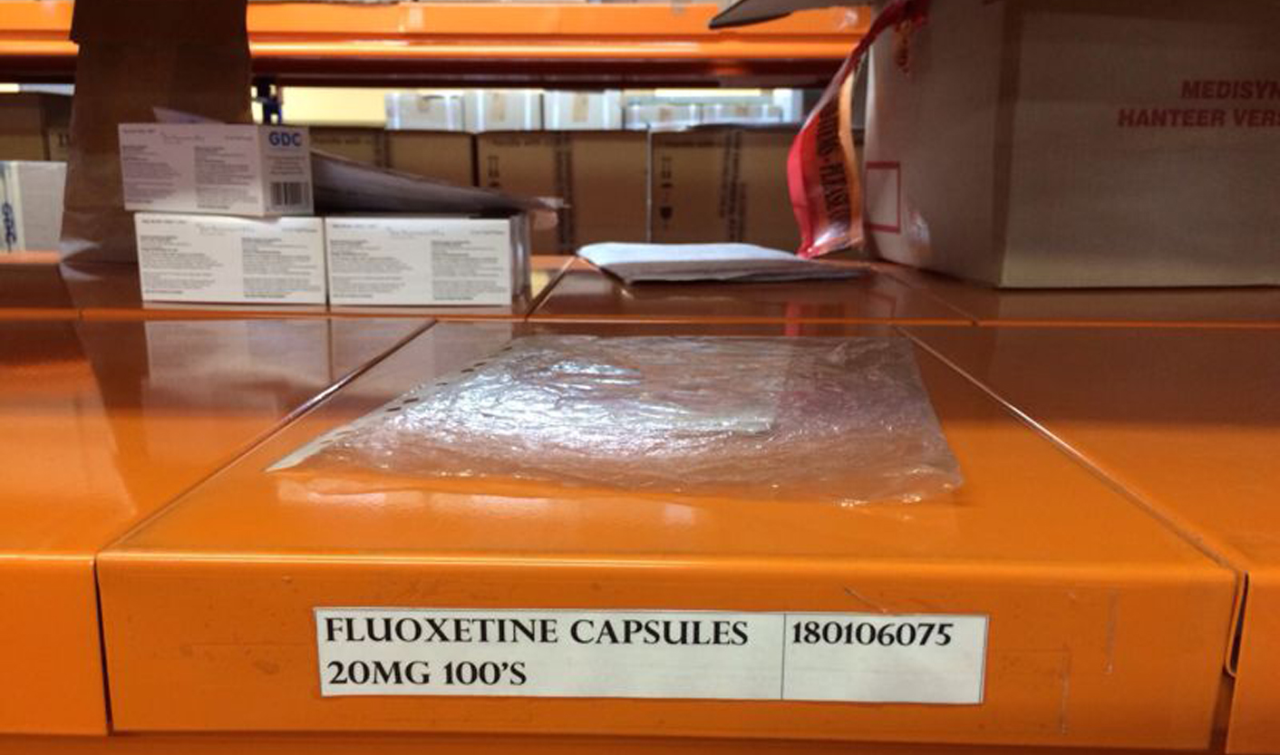 GroundUp photo essay: Empty medicine shelves of a Gauteng hospital