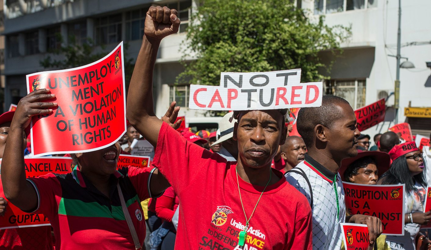 Op-Ed: In marching against State Capture, Cosatu was marching against itself