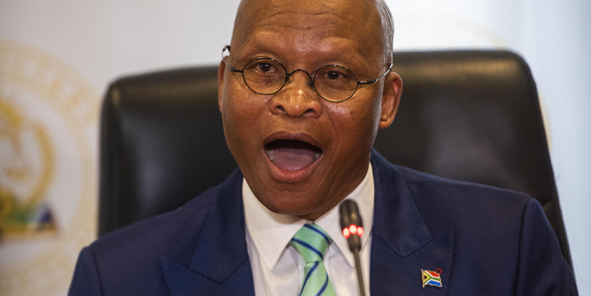 Chief Justice Mogoeng limits court attendance, sort of