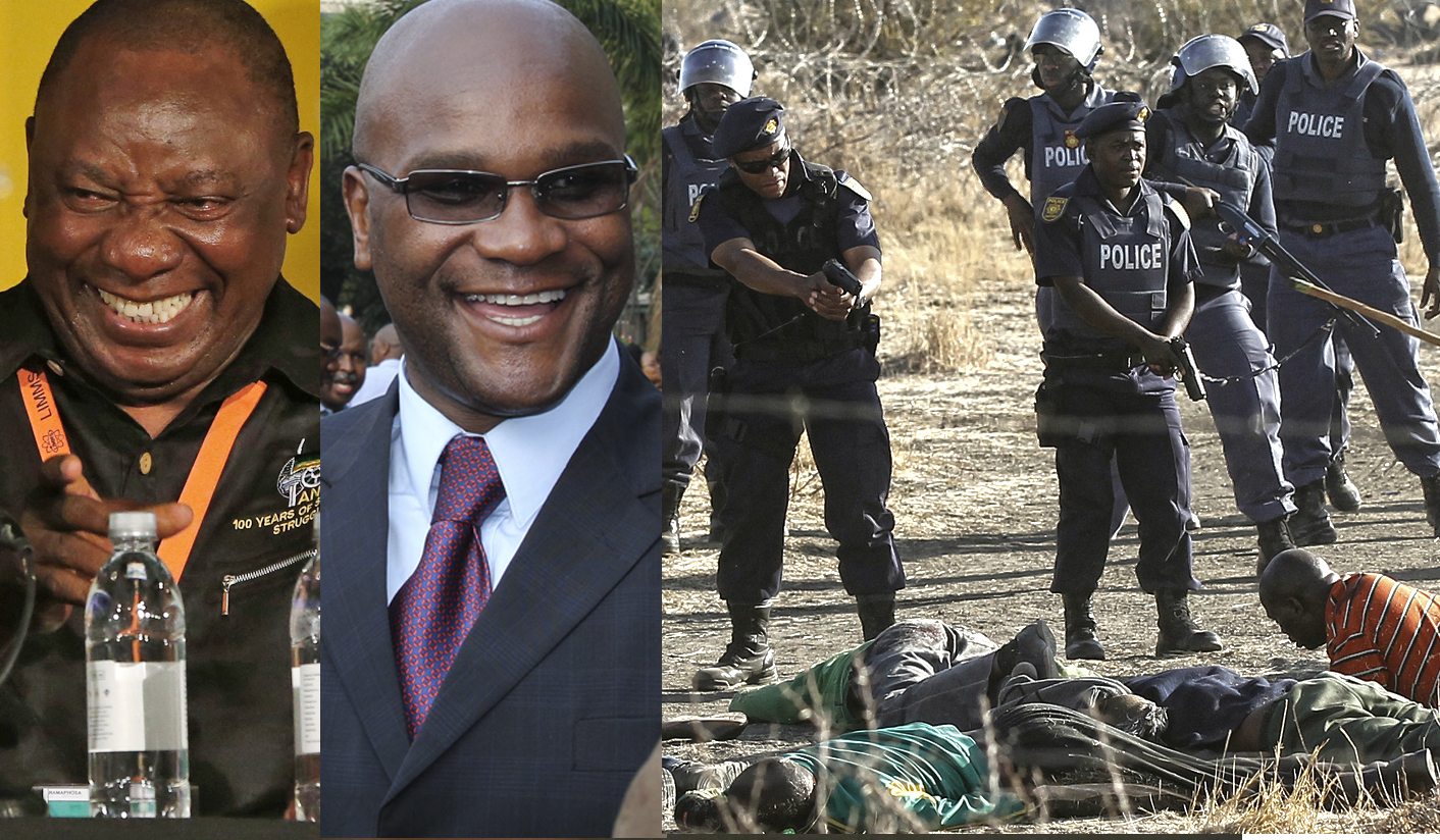 Marikana massacre: SAPS, Lonmin, Ramaphosa & time for blood. Miners' blood.
