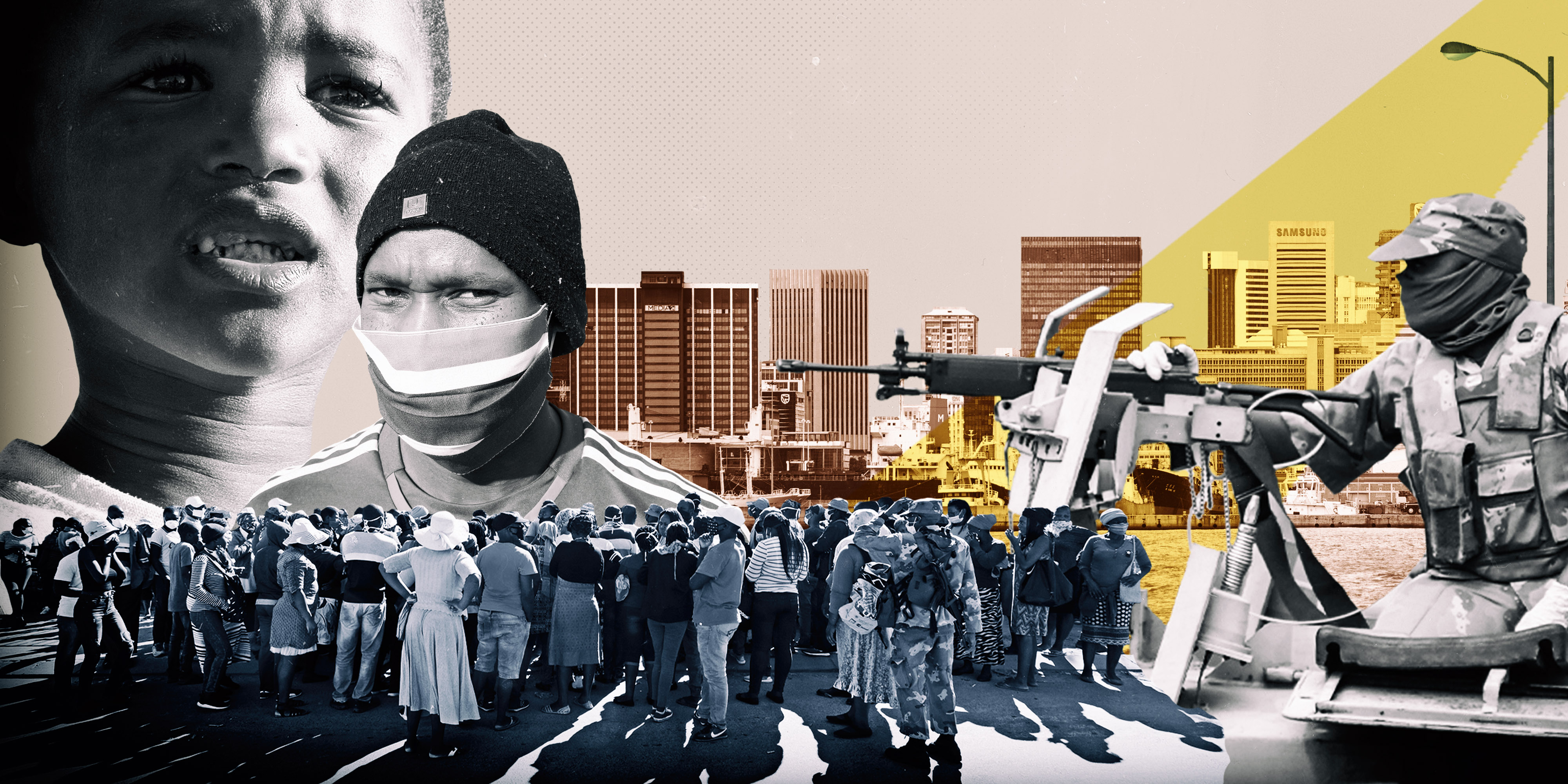 Political risks of Covid-19 lockdown, fuelled by hunger