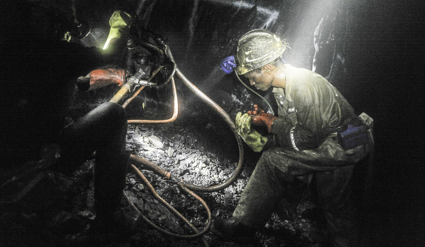 Underground images at the Lonmin Rowland Shaft
