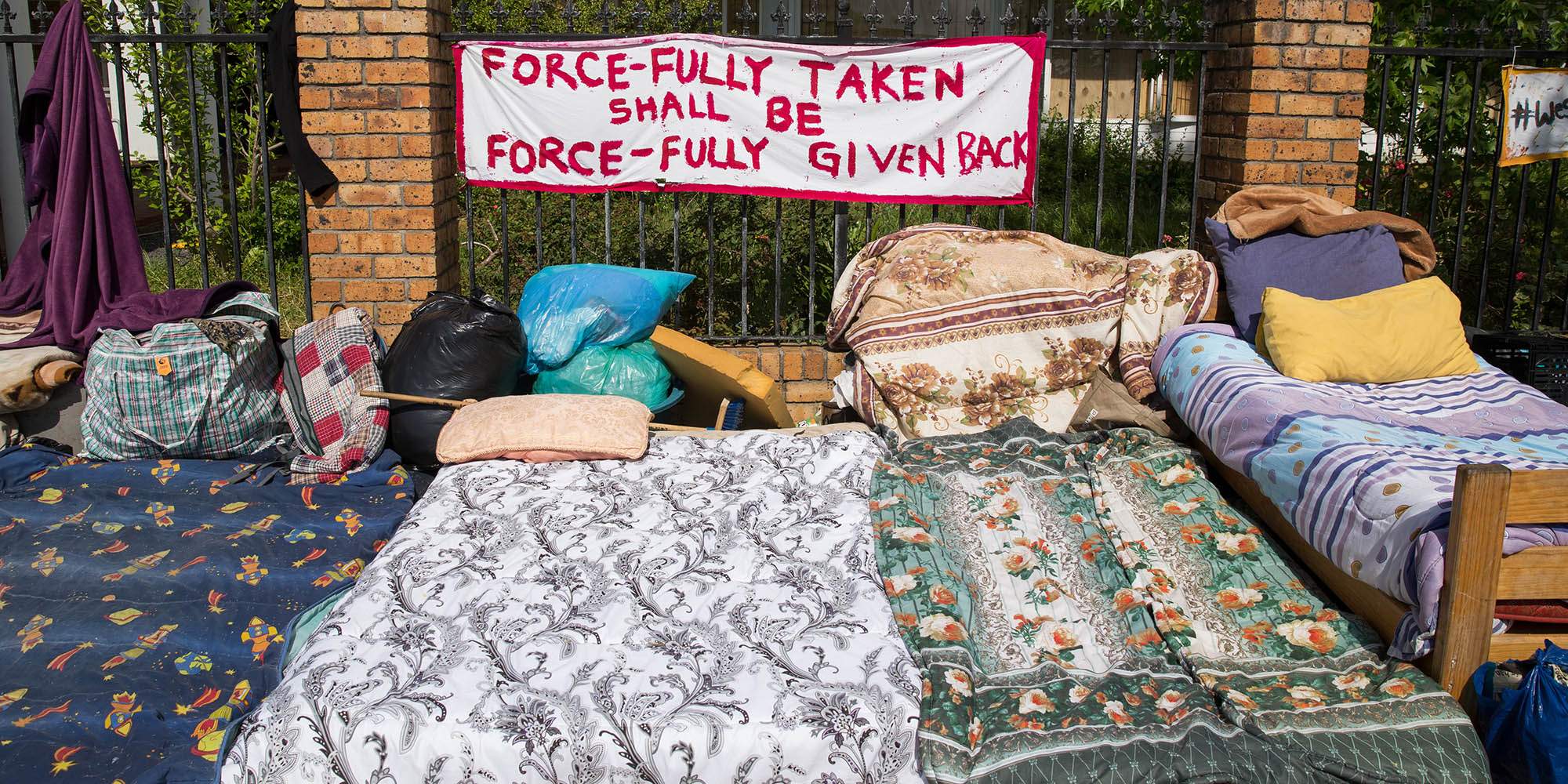 Evicted occupiers of old age home still out on the streets