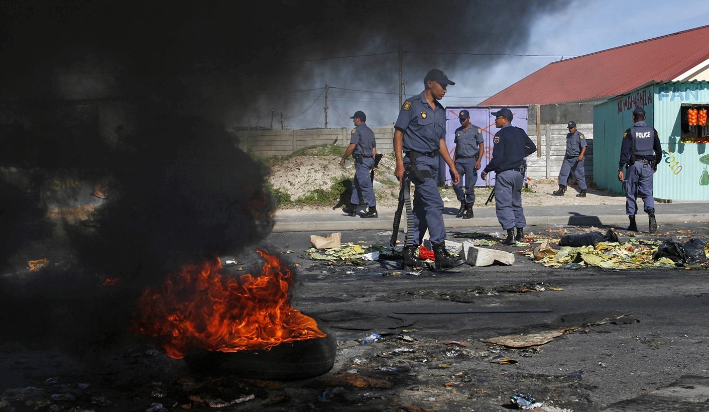 GroundUp: Phiyega rejects recommendations of O’Regan Khayelitsha policing inquiry