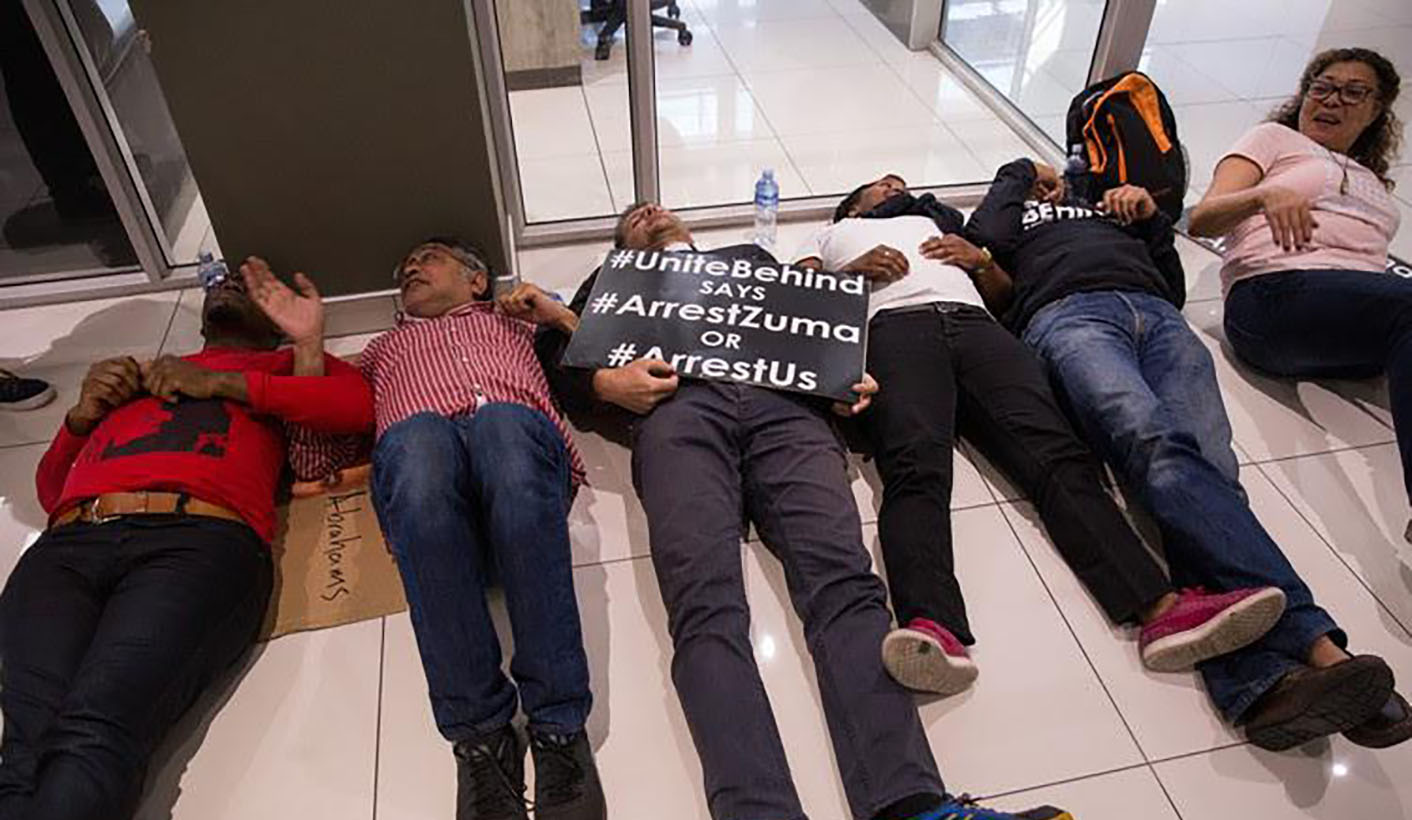 Groundup: Eight anti-Zuma NPA sit-in protesters to appear in court in December