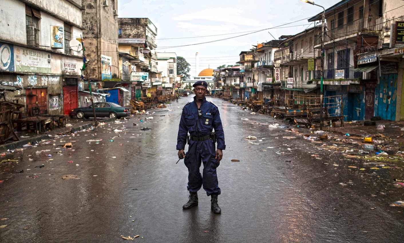 Arriving in Sierra Leone: Ebola - it is real