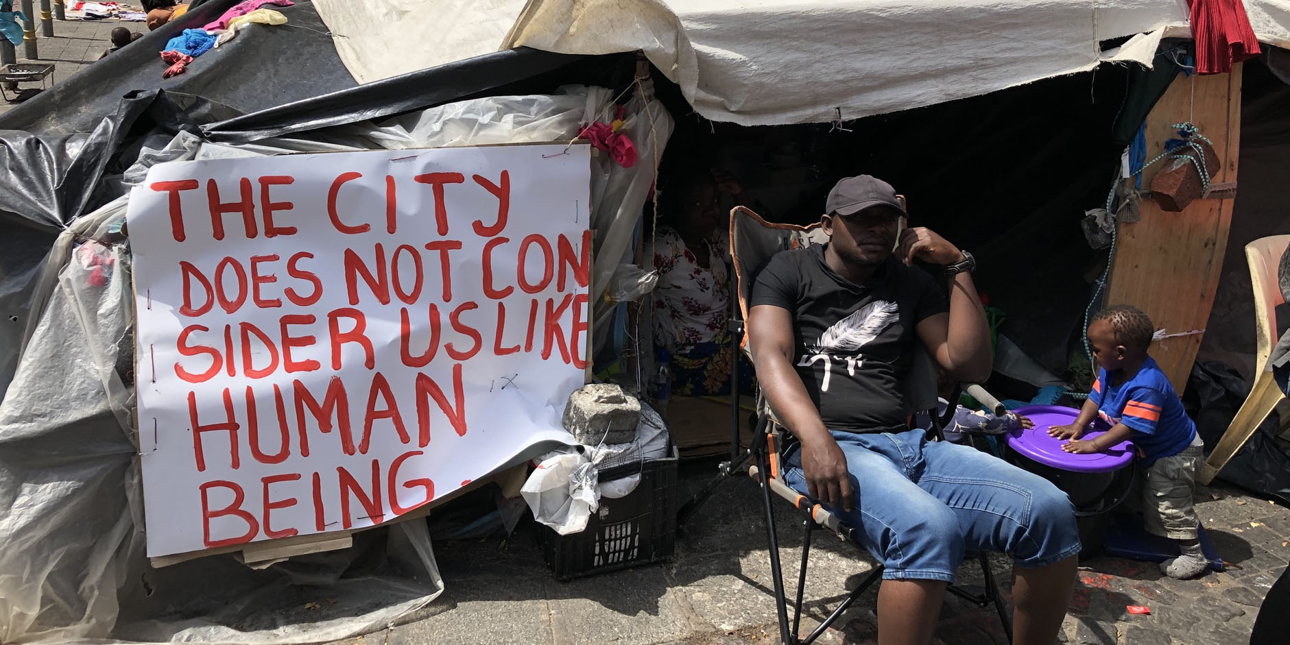 Greenmarket Square refugees reject City of Cape Town’s offer of reintegration