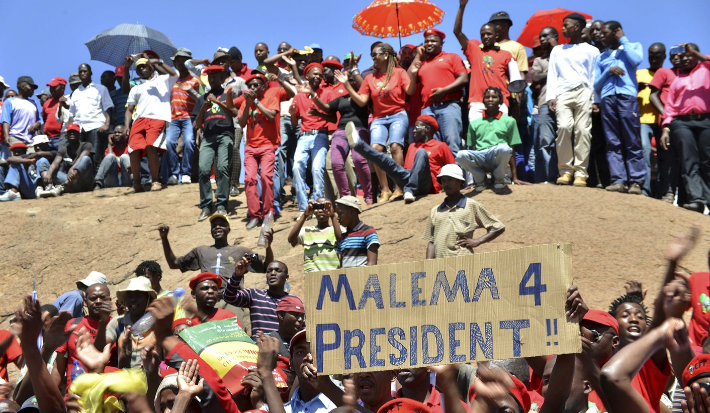 Marikana: Malema's 2014 battle begins